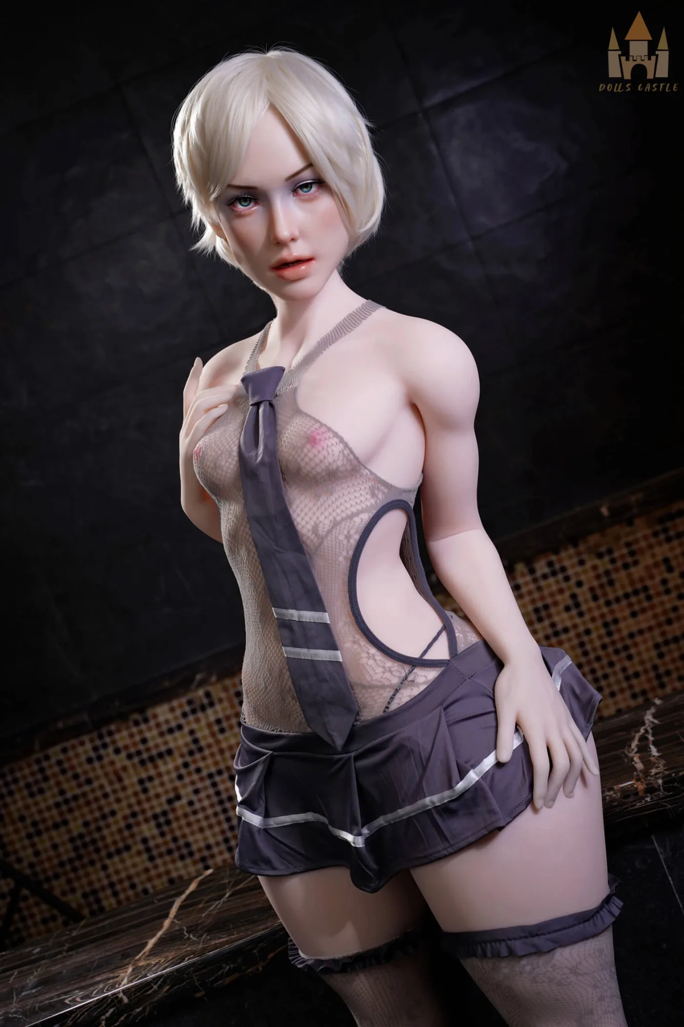 Realistic Sex Doll Shemale Bobie 4ft 10' (148 cm)/ B-Cup - Dolls Castle