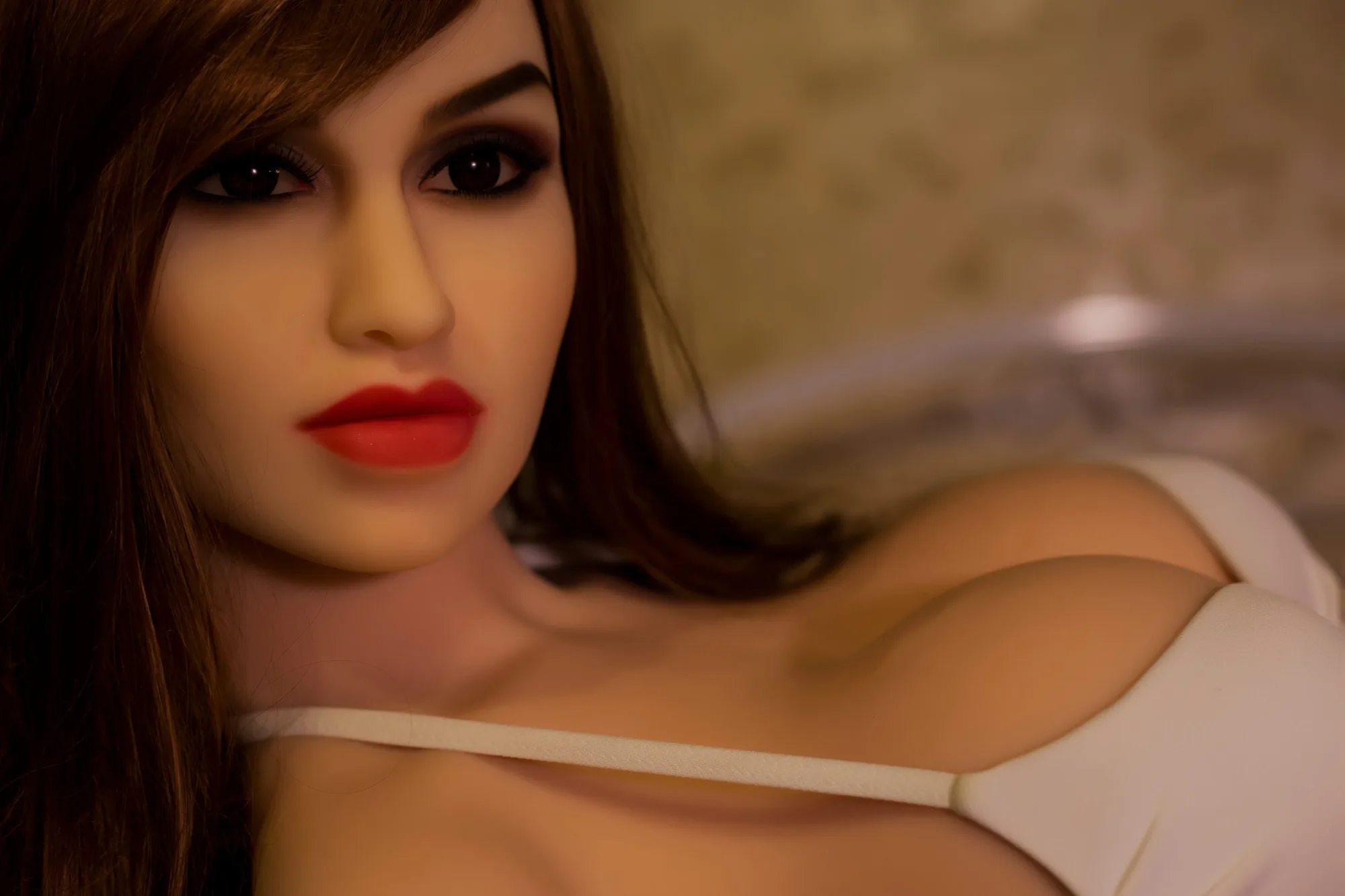 Real Sex Doll Brunette Rheta 4ft 11' (150 cm)/ G-Cup - WM doll view 7