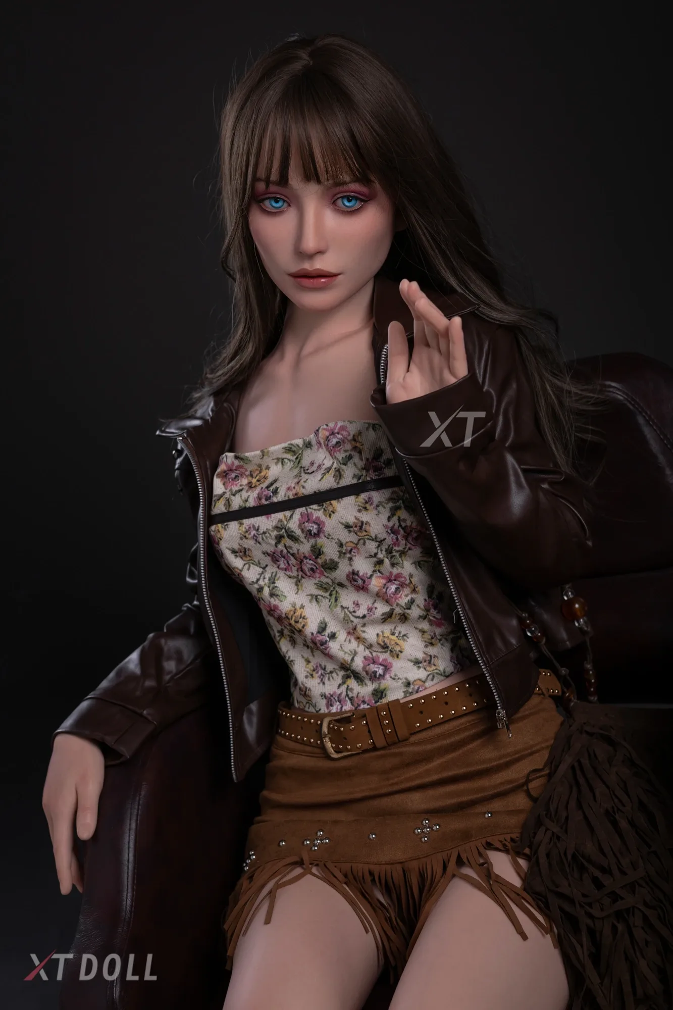 Real Sex Doll Brunette Ailine 5ft 3' (161 cm)/ B-Cup - XTDoll view 2