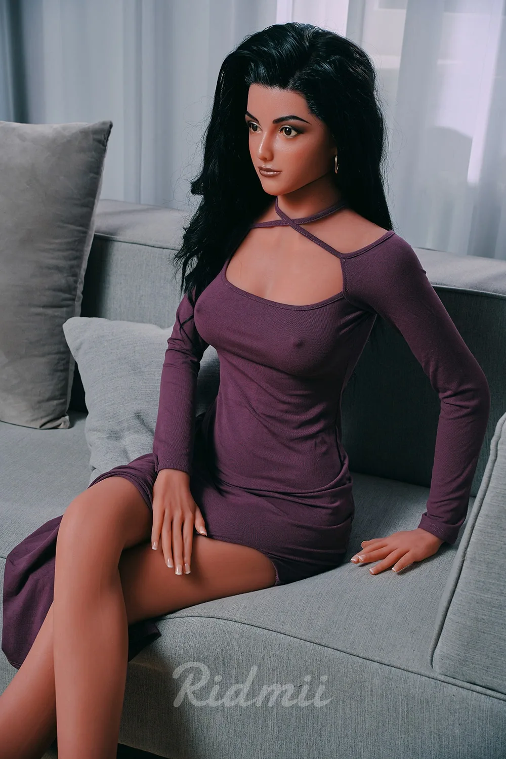 Realistic Sex Doll Black-haired Perdita 5ft 5' (166 cm) - STOCK/ C-Cup - Ridmii view 2