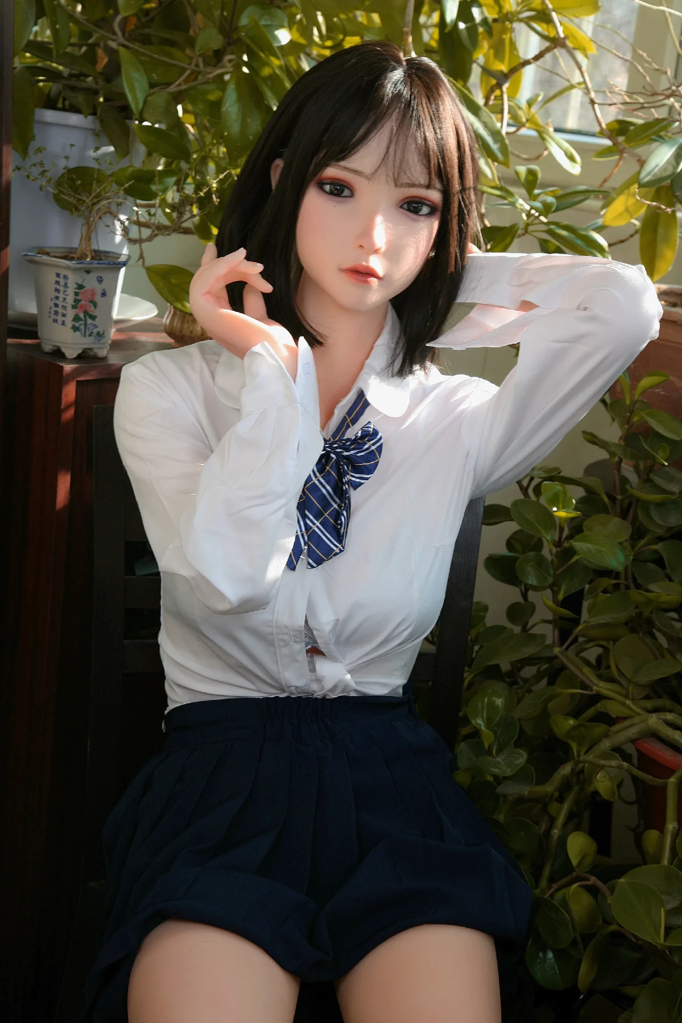 Sex Doll Schoolgirl Lilieh 5ft 2' (158 cm)/ C-Cup - SHEDOLL view 2