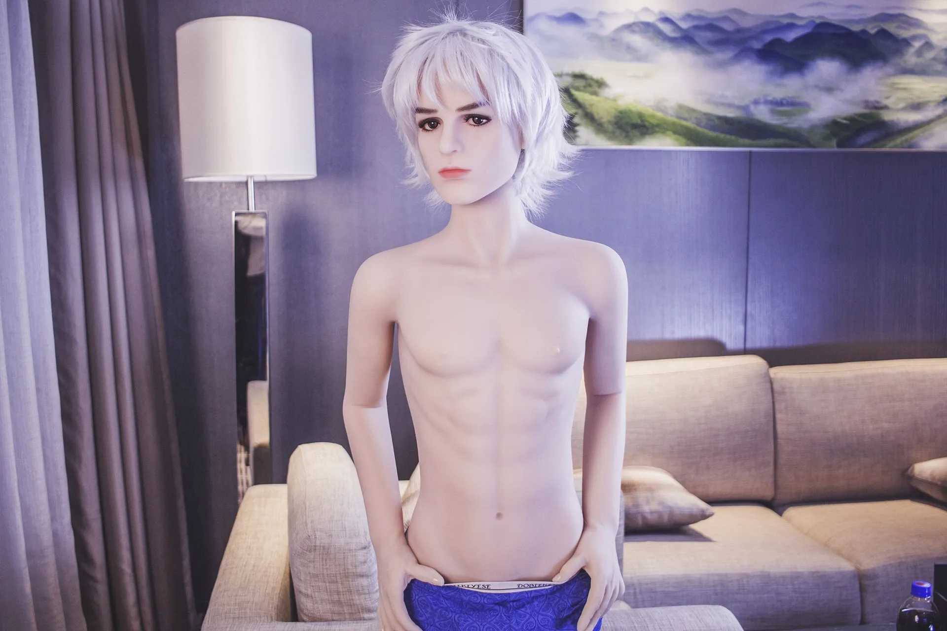 TPE Male Sex Doll Blond Jimmy 5ft 2' (160 cm) - JYDoll view 3