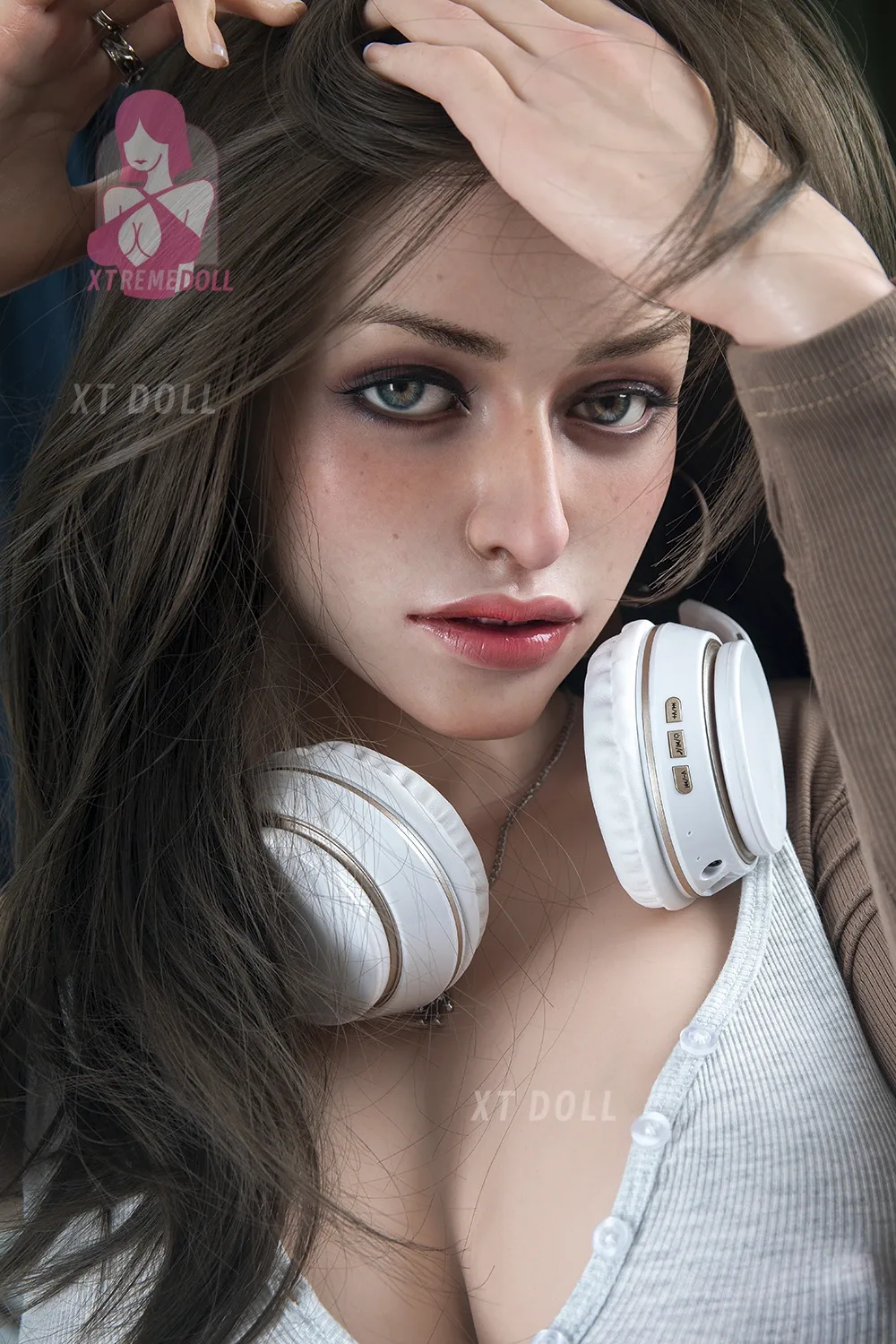 Love doll Brunette Lina 5ft 4' (162 cm)/ G-Cup - XTDoll view 2