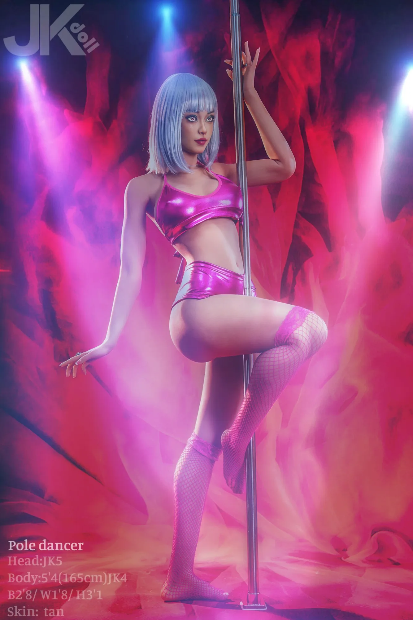 Real Sex Doll Seductive Molique 5ft 5' (165 cm)/ F-Cup - JK Doll view 2