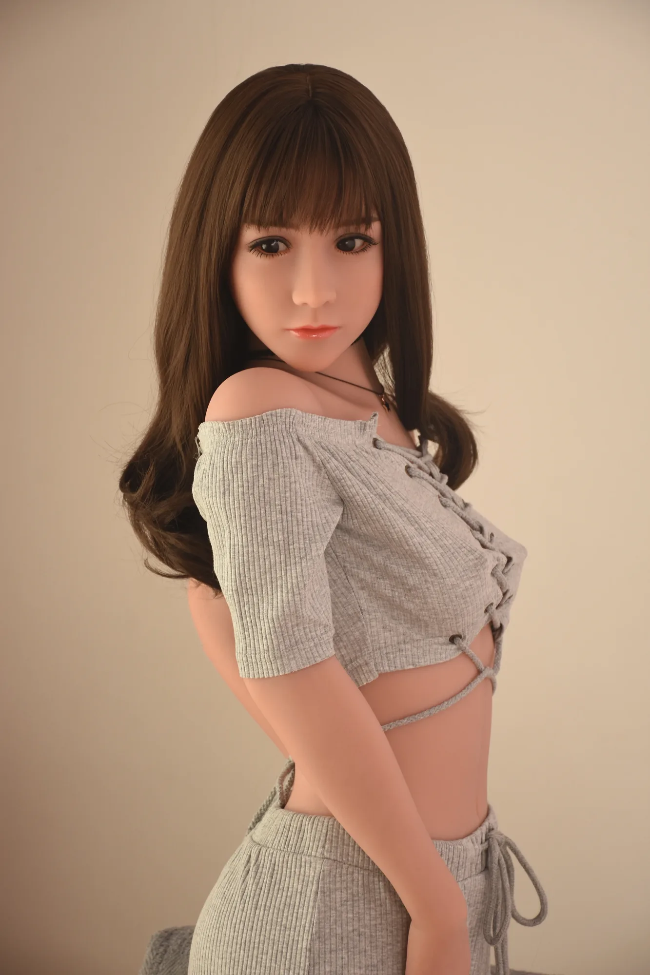 Sex Doll Brunette Rhiannon 5ft 1' (155 cm)/ B-Cup - AXB doll view 5