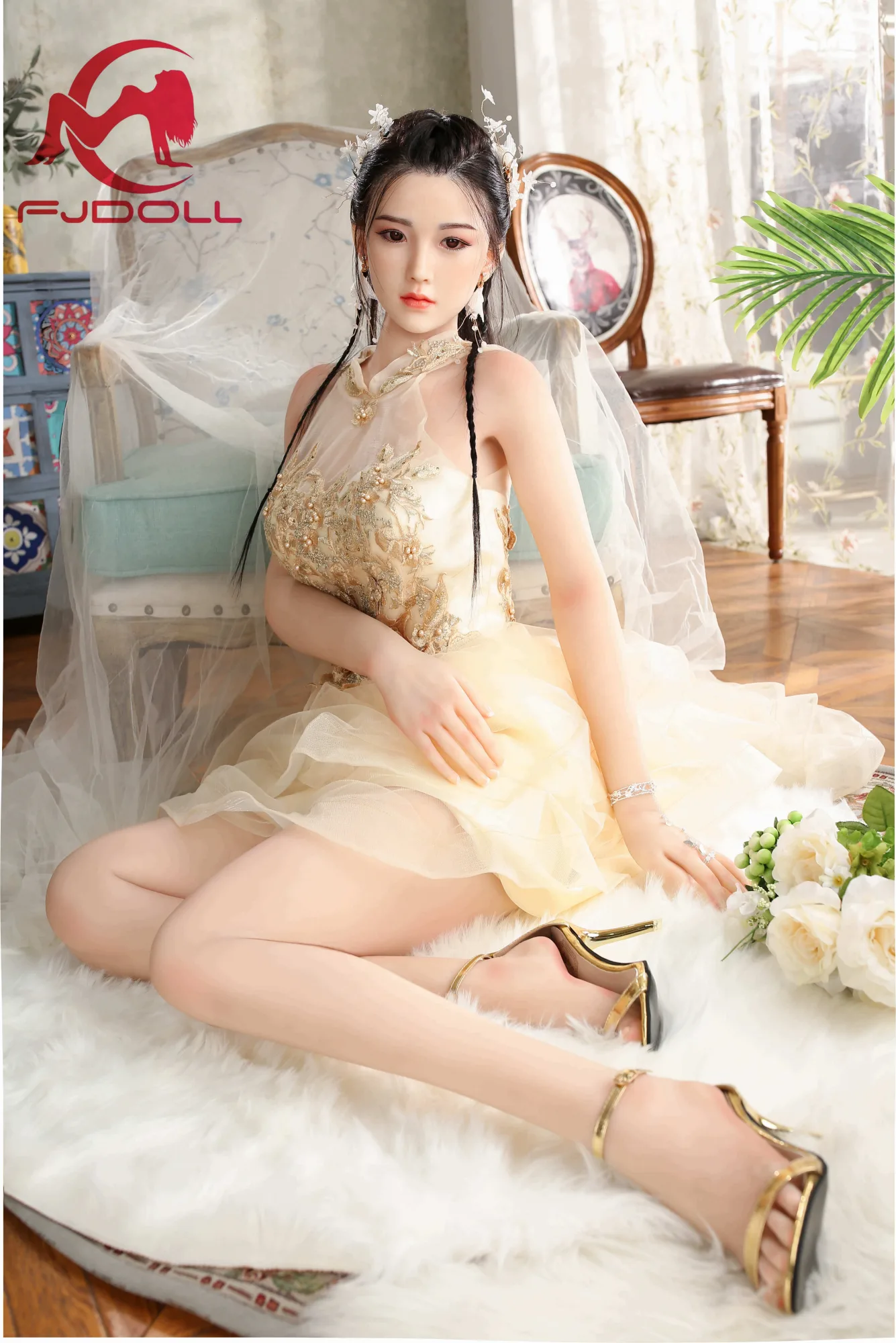 Sex Doll Seductive Minem 5ft 6' (169 cm)/ D-Cup - FJ Doll view 4