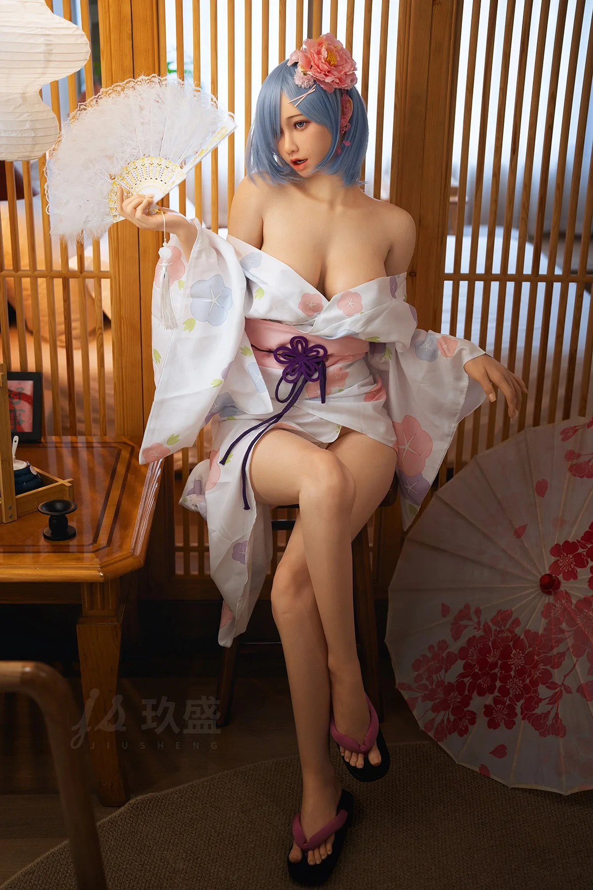 Silicone Sex Doll Seductive Alika 5ft 2' (160 cm)/ E-Cup - Jiusheng Doll view 7