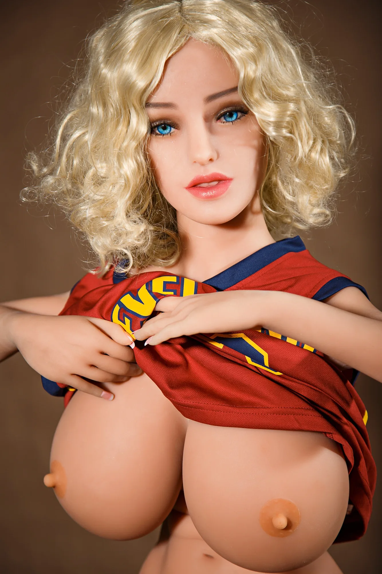 Sex Doll Blonde Solana 4ft 11' (150 cm)/ I-Cup - AIBEI Doll view 4