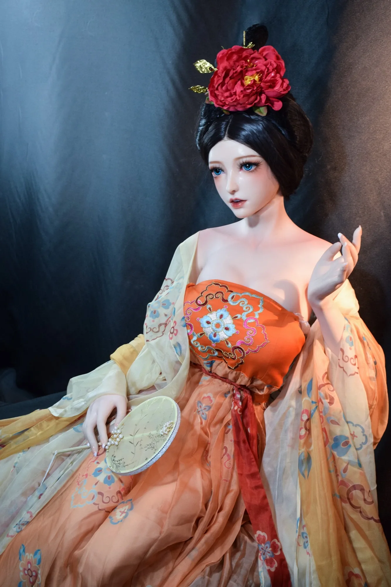 Sex Doll Black-haired Akime 4ft 11' (150 cm) - Elsa Babe view 6