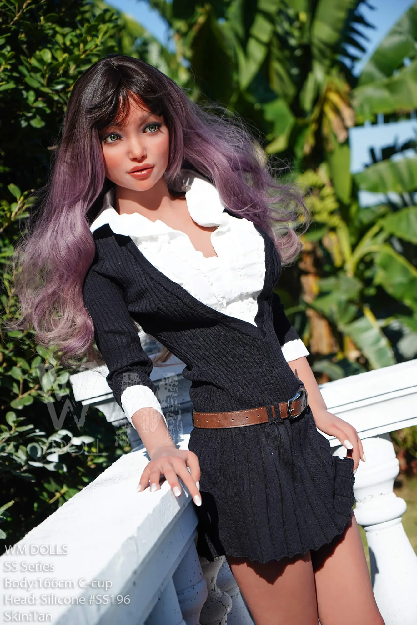 Realistic Sex Doll Secretary Jasmine 5ft 5' (166 cm)/ C-Cup - WM doll view 4