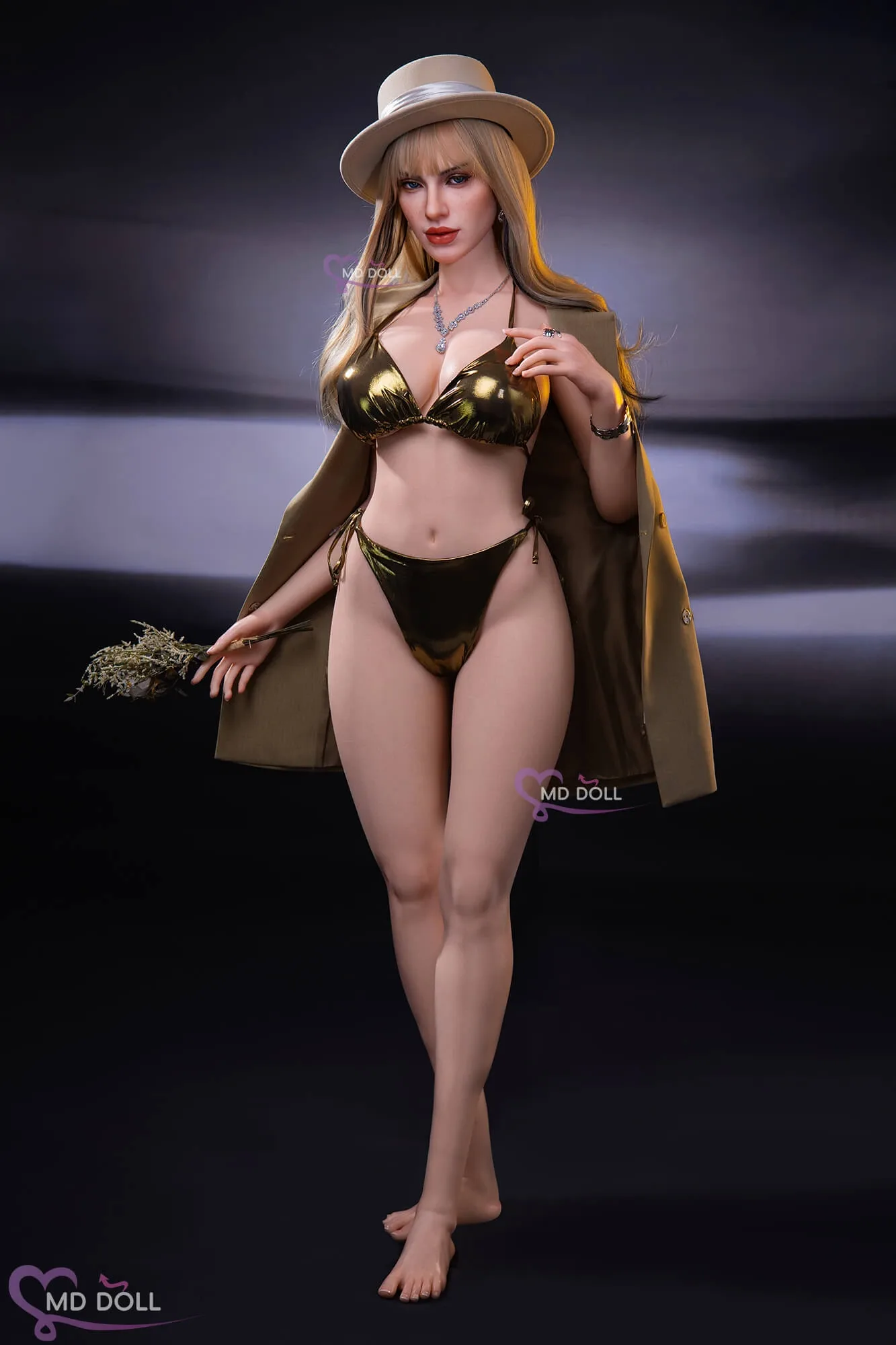 Silicone Sex Doll Sexy Shirley 5ft 5' (166 cm)/ F-Cup - MD DOLL view 5