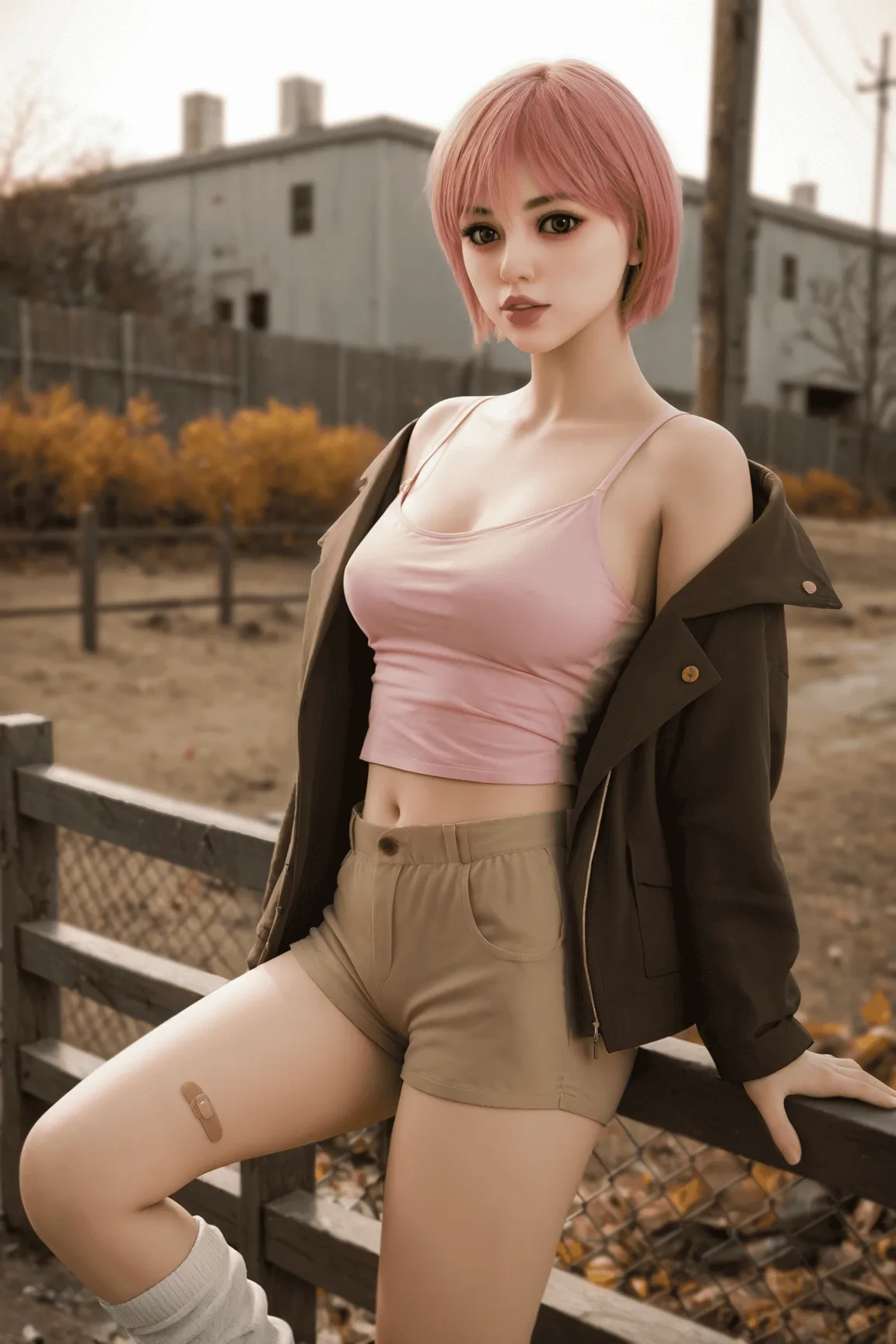 Realistic Sex Doll Skinny Melonie 4ft 10' (148 cm)/ B-Cup - AIBEI Doll view 3