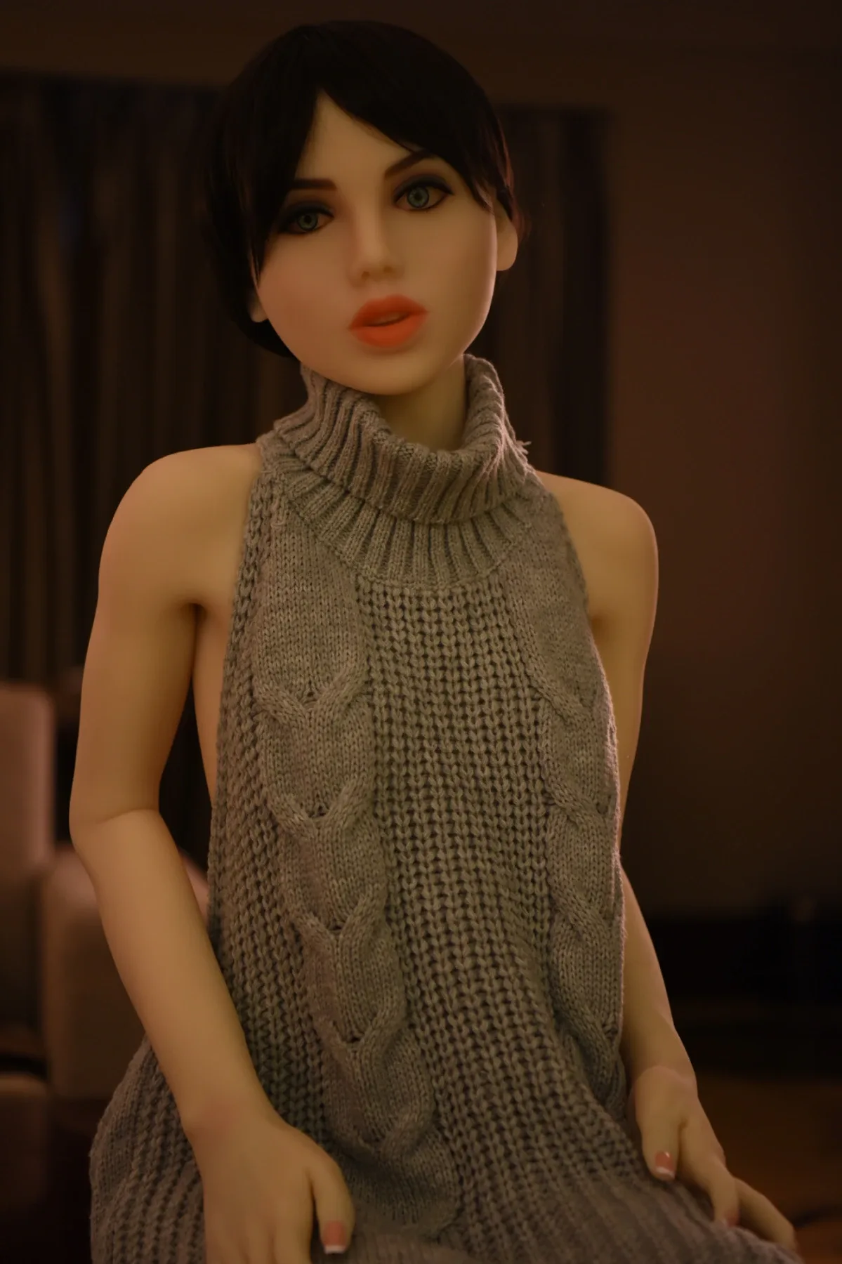 Sexy Doll Black-haired Tammy 5ft 6' (168 cm)/ A-Cup - WM doll view 2