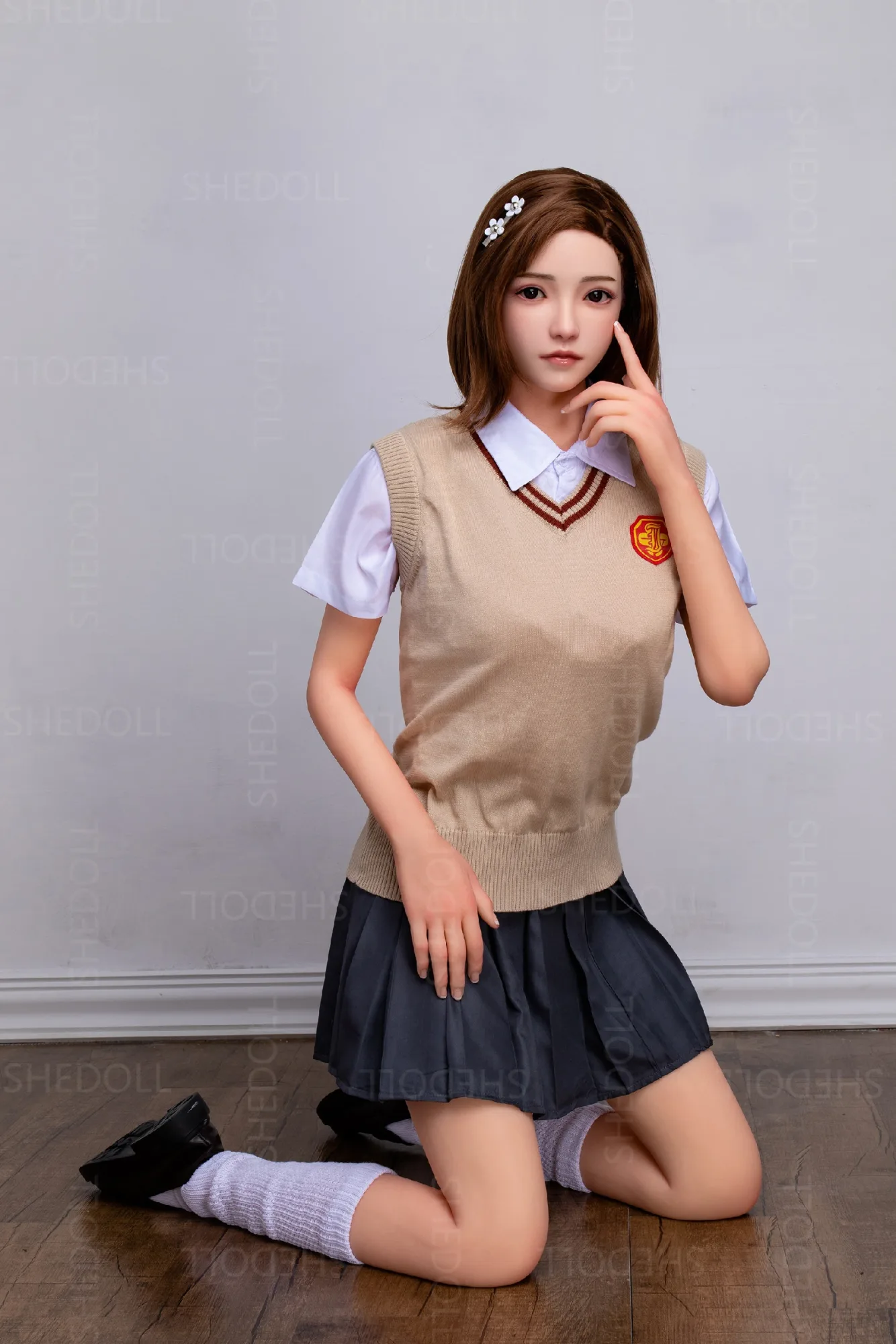 Silicone Sex Doll Schoolgirl Einith 5ft 2' (158 cm)/ C-Cup - SHEDOLL view 2