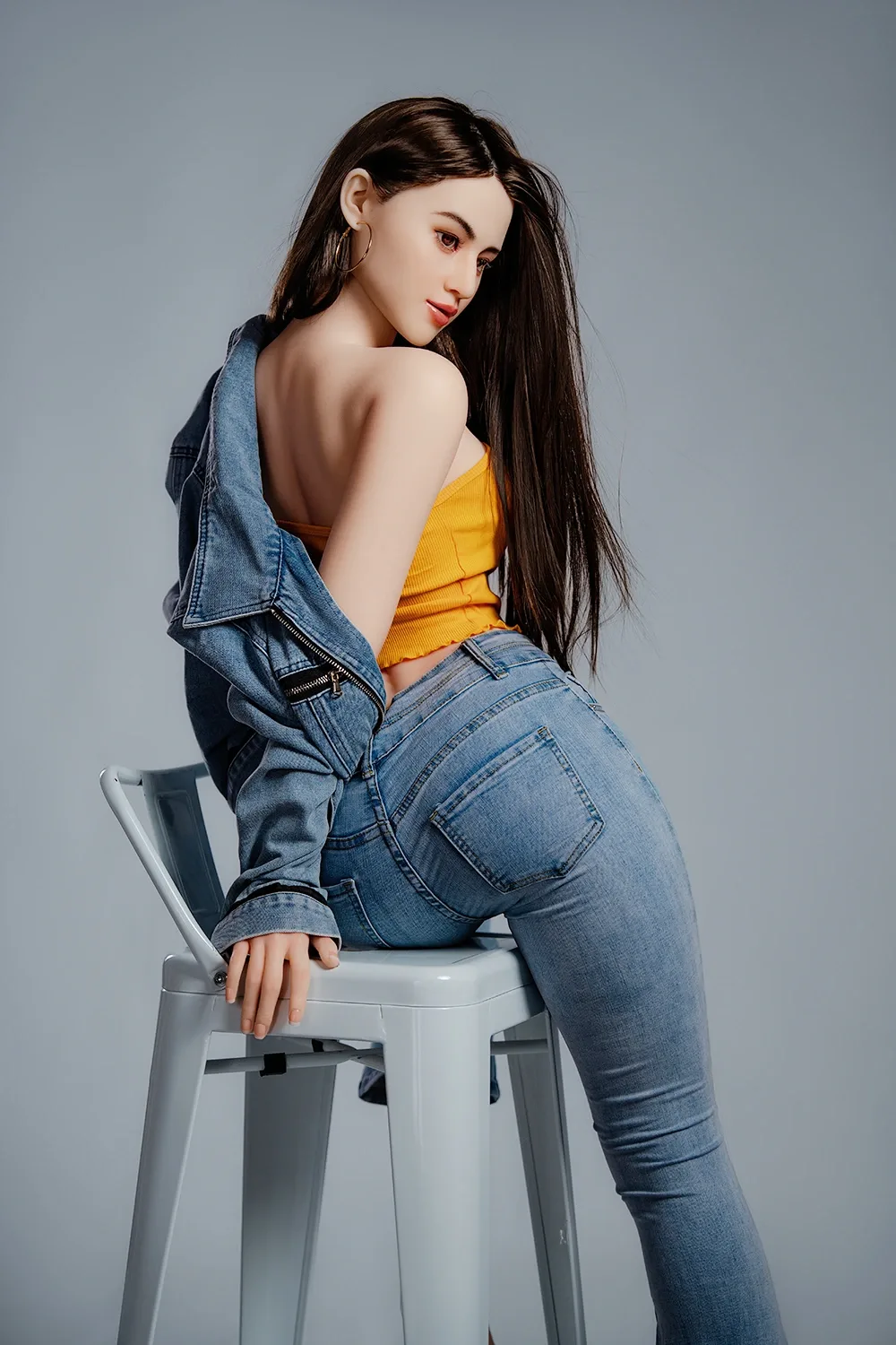 Realistic Sex Doll Brunette Joceline 5ft 5' (165 cm)/ C-Cup - HRDoll view 5