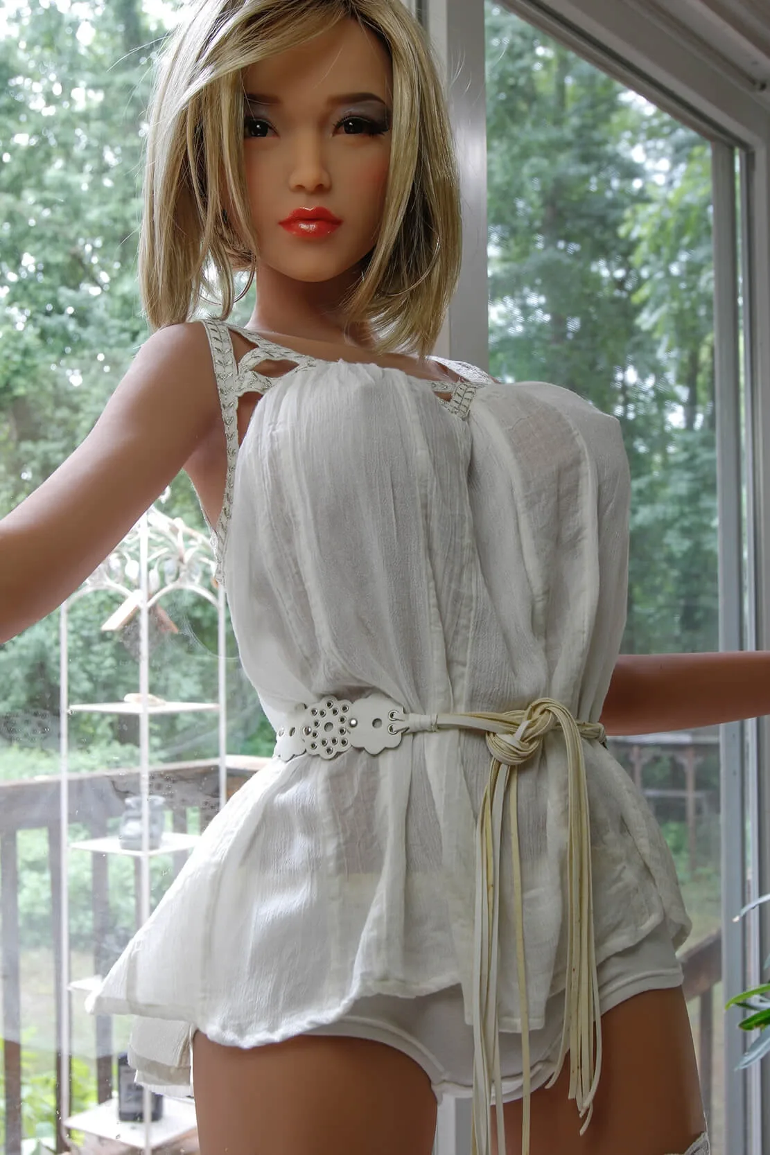 Real Sex Doll Blonde Mariko 5ft 5' (165 cm) - STOCK/ F-Cup - 6Ye Doll view 3