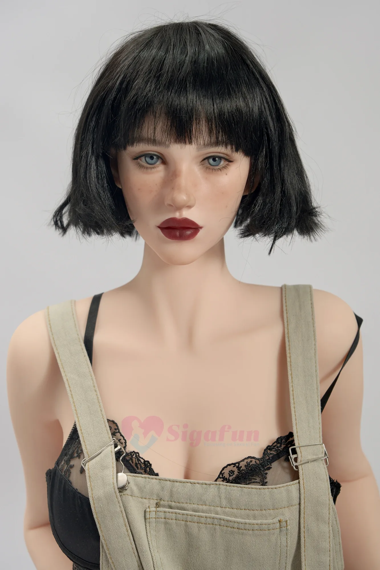 Real Sex Doll Black-haired Nena 5ft 4' (164 cm) - STOCK/ F-Cup - Sigafun view 2