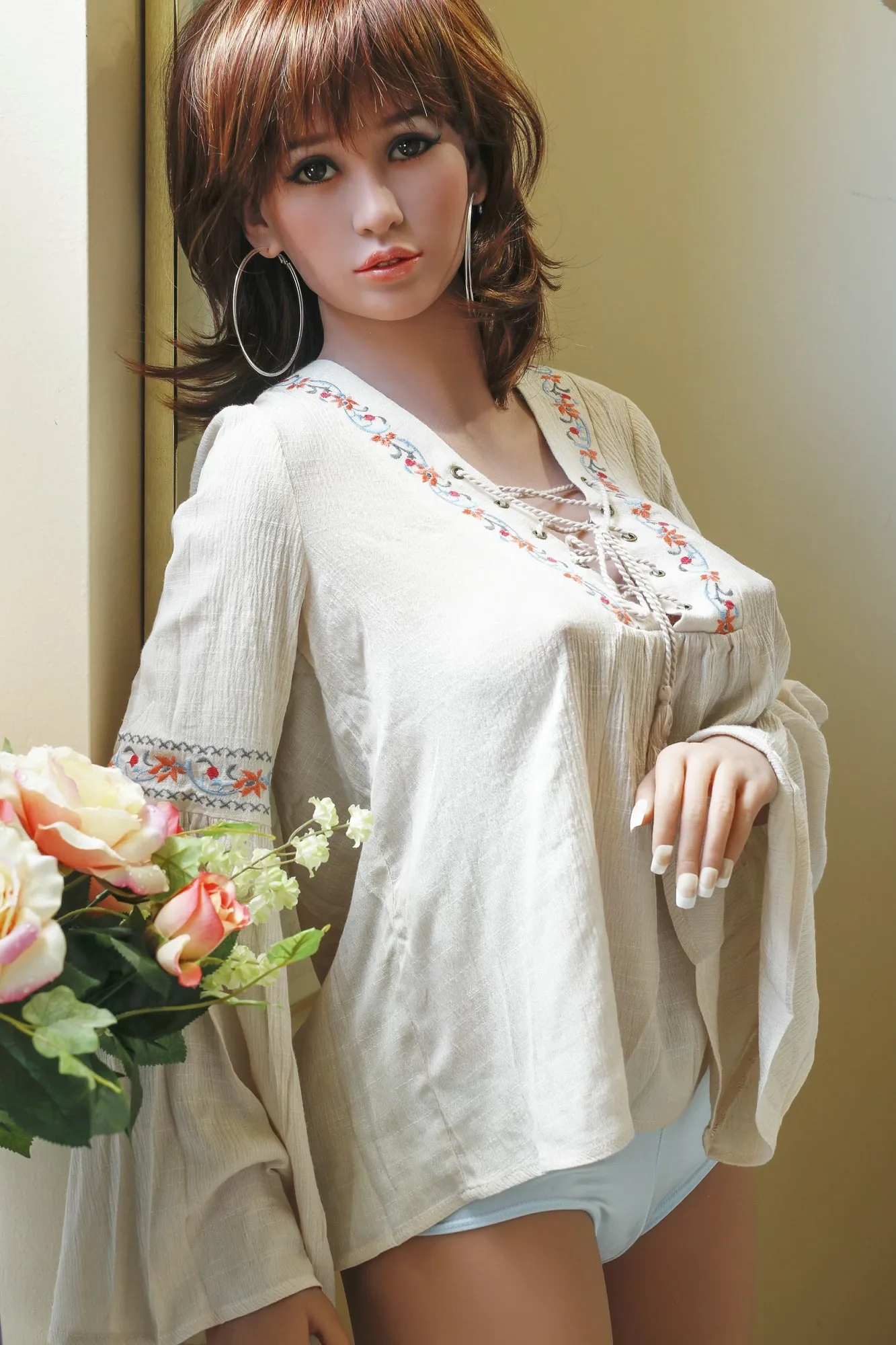Sex Doll Tender Sabrina 5ft 1' (155 cm)/ D-Cup - YL Doll view 2