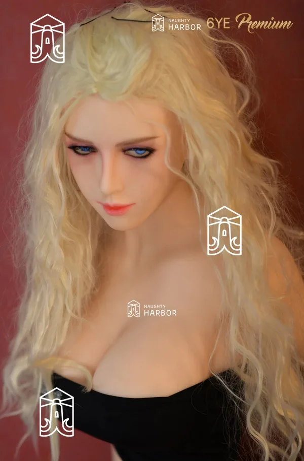 Real Sex Doll Blonde Queezy 4ft 11' (150 cm)/ F-Cup - 6Ye Doll view 4