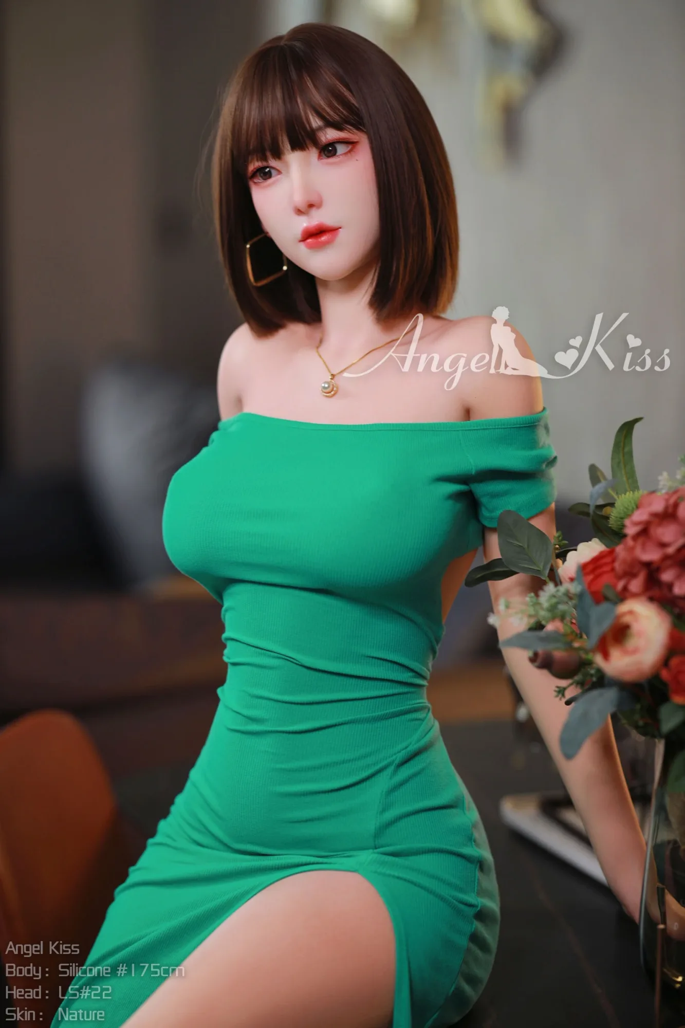 Silicone Sex Doll Seductive Chaneux 5ft 9' (175 cm)/ D-Cup - Angel Kiss view 2