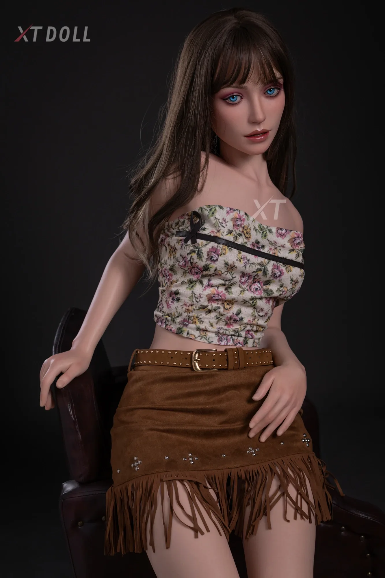 Real Sex Doll Brunette Ailine 5ft 3' (161 cm)/ B-Cup - XTDoll view 4