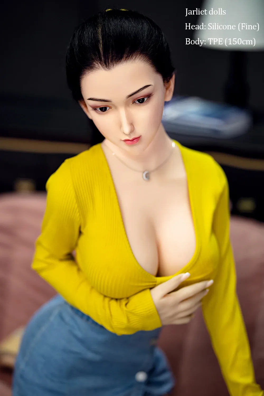 Silicone Sex Doll Asian Moriyo 4ft 11' (150 cm)/ E-Cup - Jarliet view 6