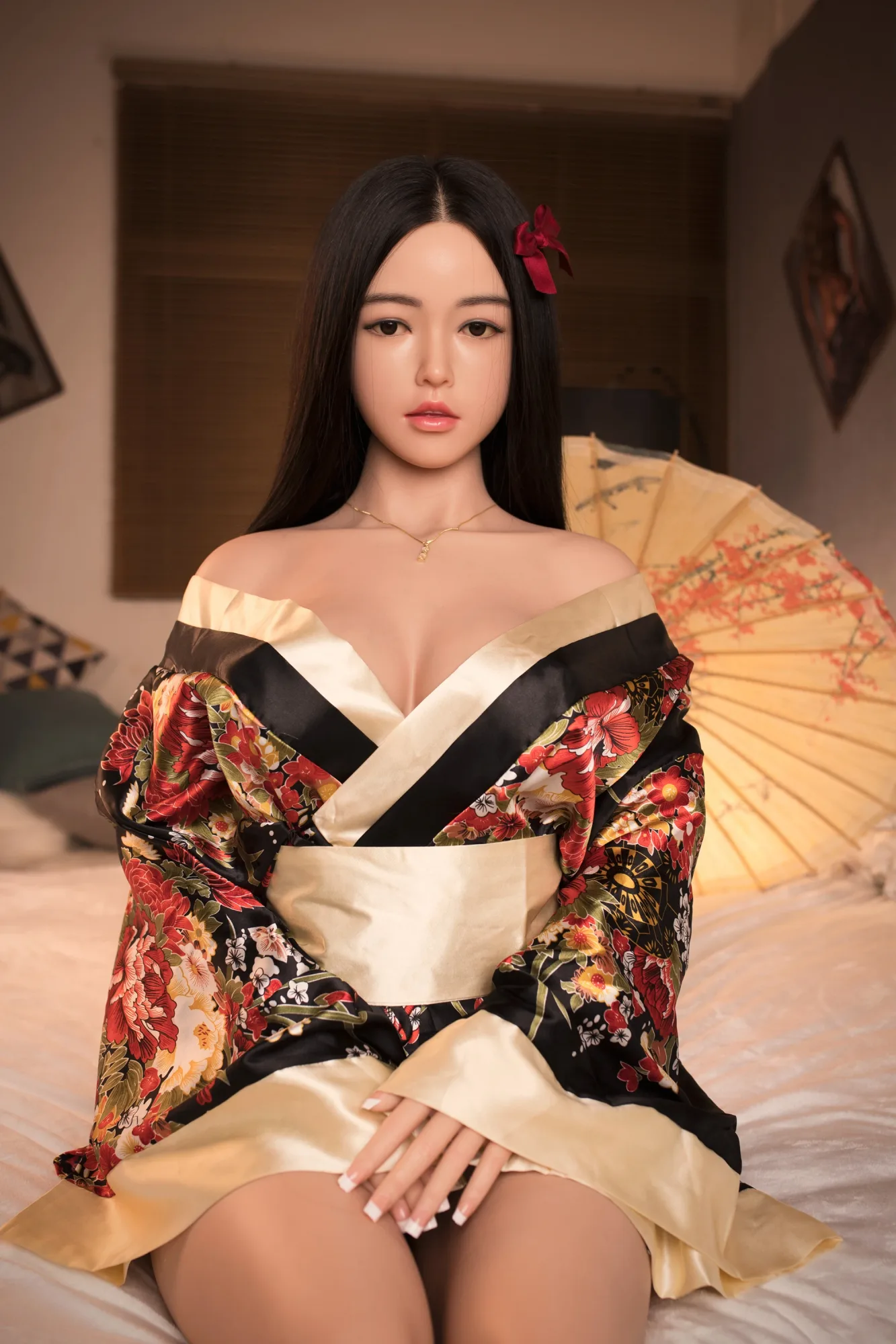 Silicone Sex Doll Seductive Lerrel 5ft 5' (165 cm)/ E-Cup - AF Doll view 4