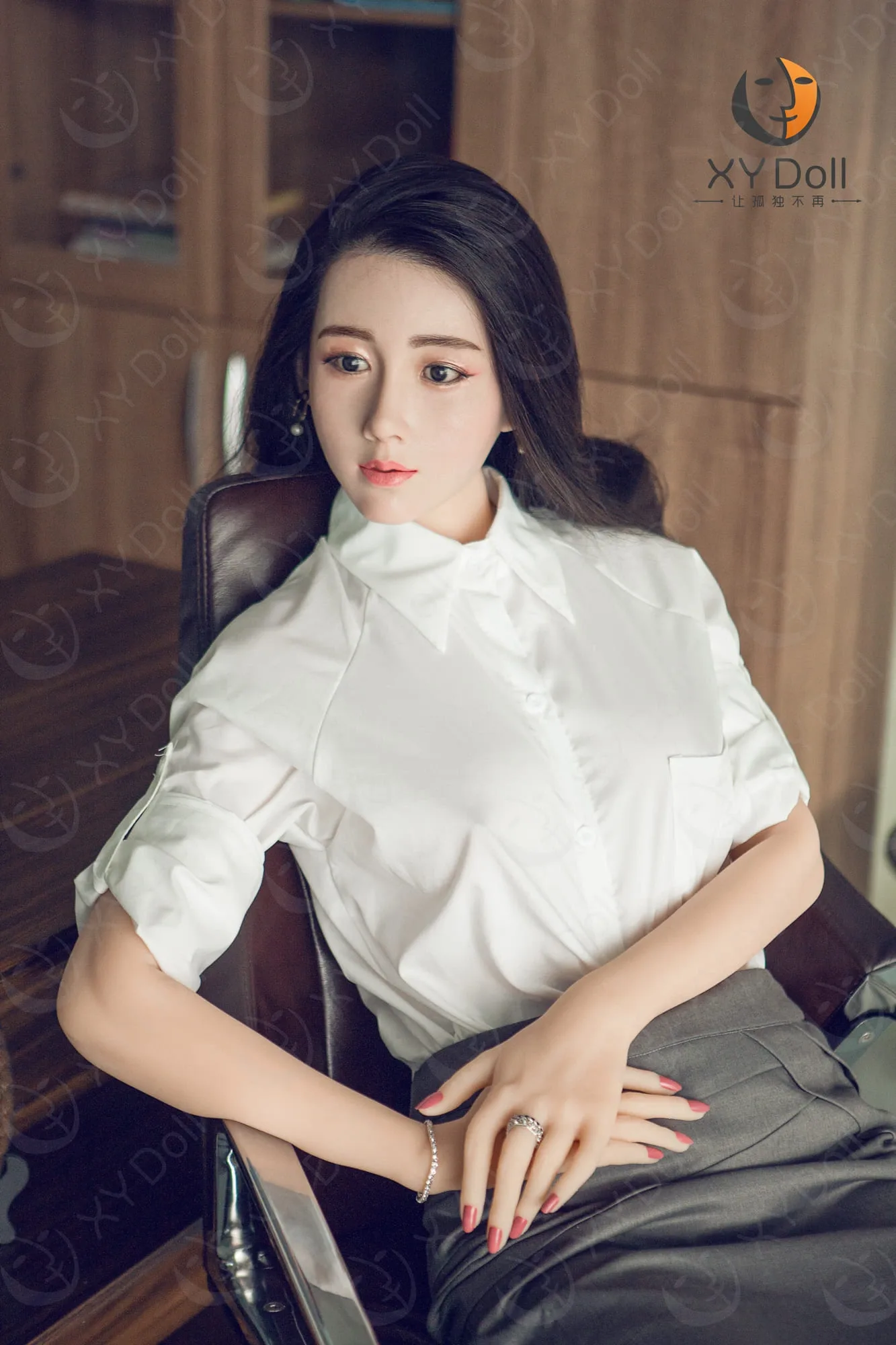 Silicone Sex Doll Secretary Mimish 5ft 6' (168 cm)/ C-Cup - XY Doll view 3