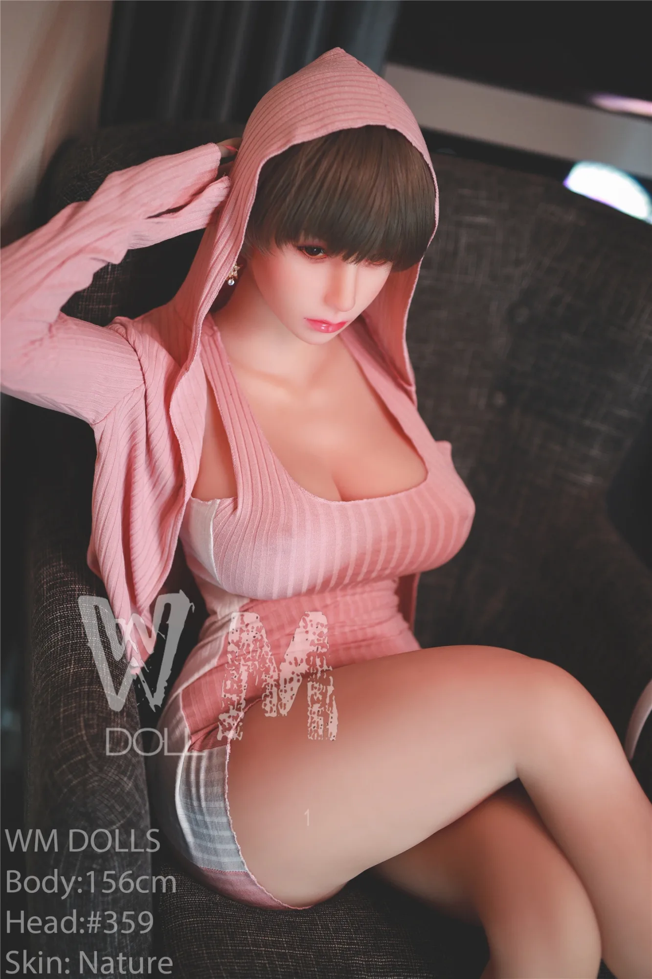 Real Sex Doll Seductive Tarrel 5ft 1' (156 cm)/ H-Cup - WM doll view 4