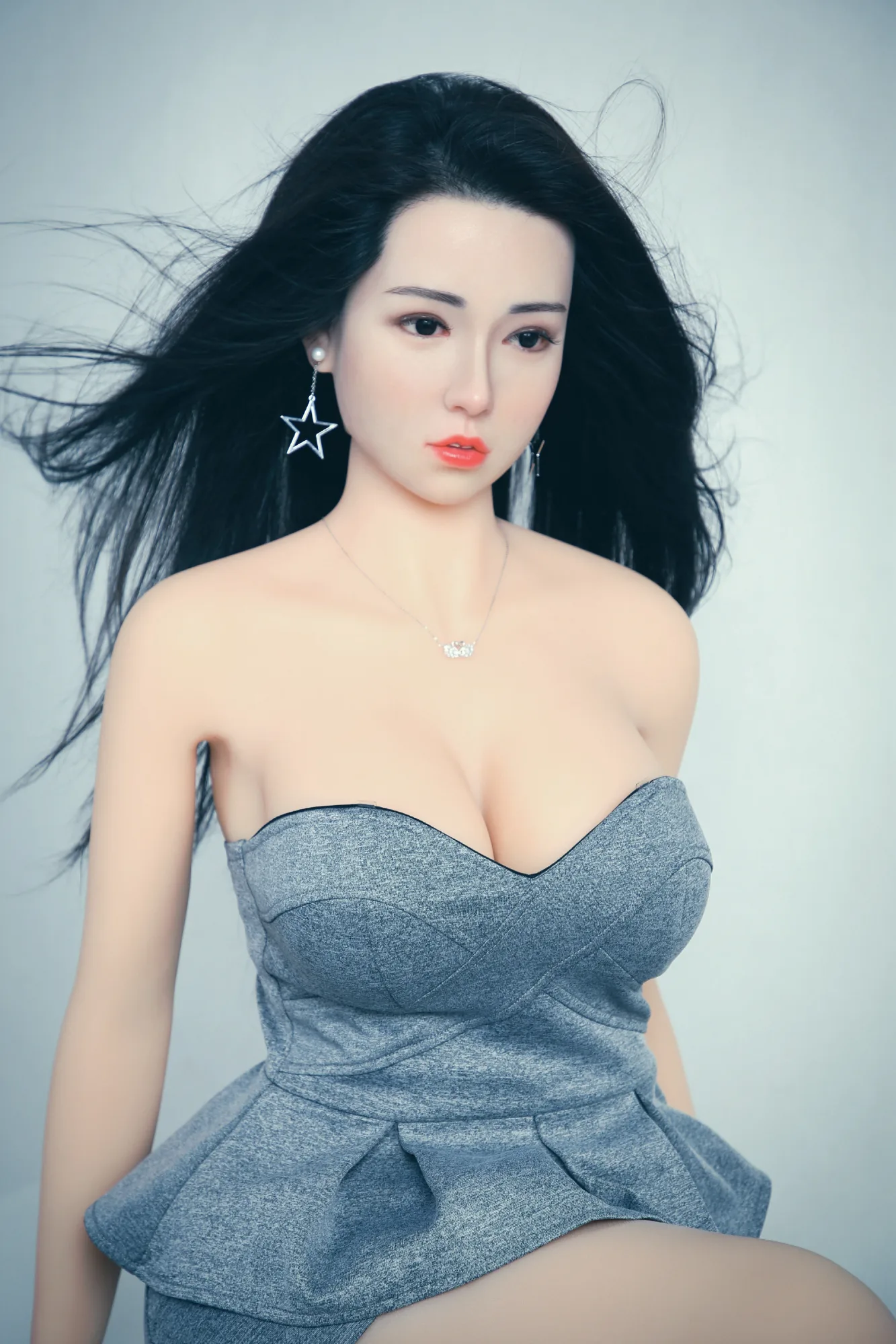 Silicone Doll Asian Girl Chiany 5ft 5' (165 cm)/ E-Cup - AF Doll view 2