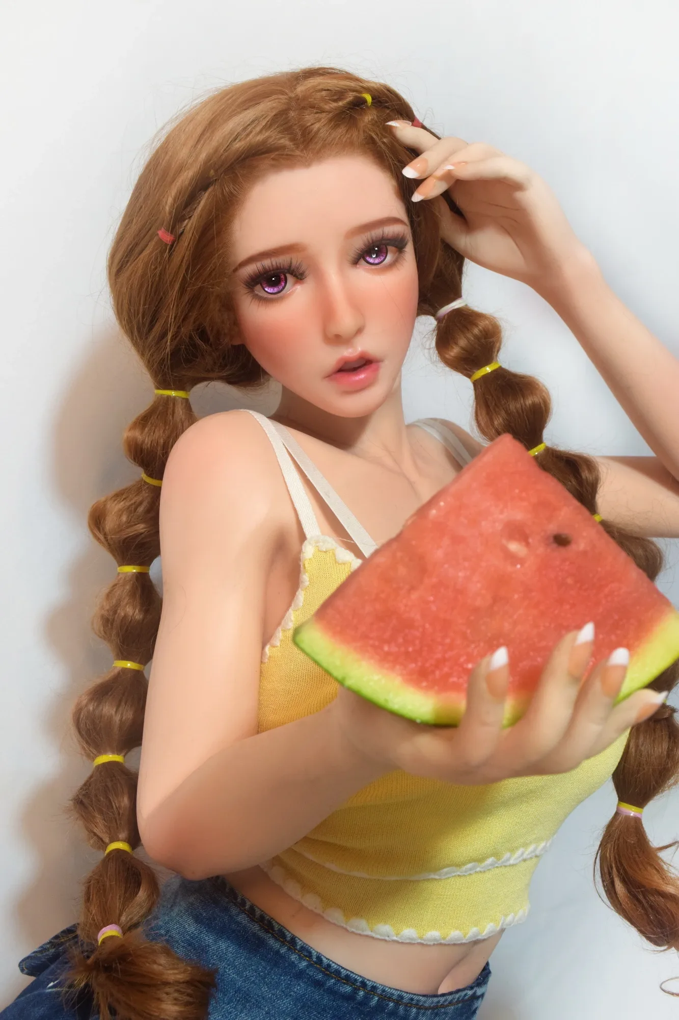 Silicone Doll Cute Aika 4ft 11' (150 cm) - Elsa Babe view 8