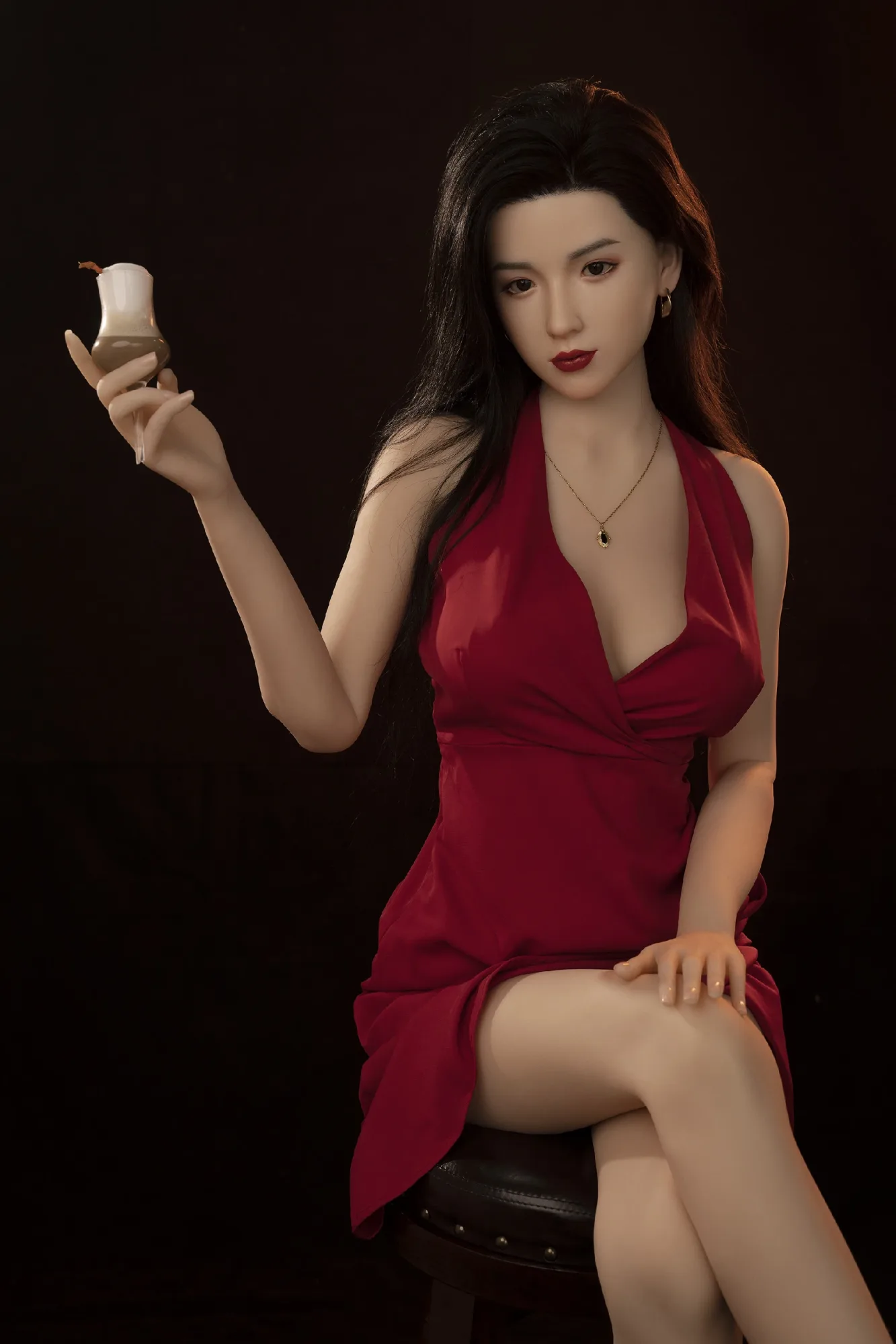 Silicone Sex Doll Brunette Merino 5ft 5' (166 cm)/ E-Cup - Zelex view 7