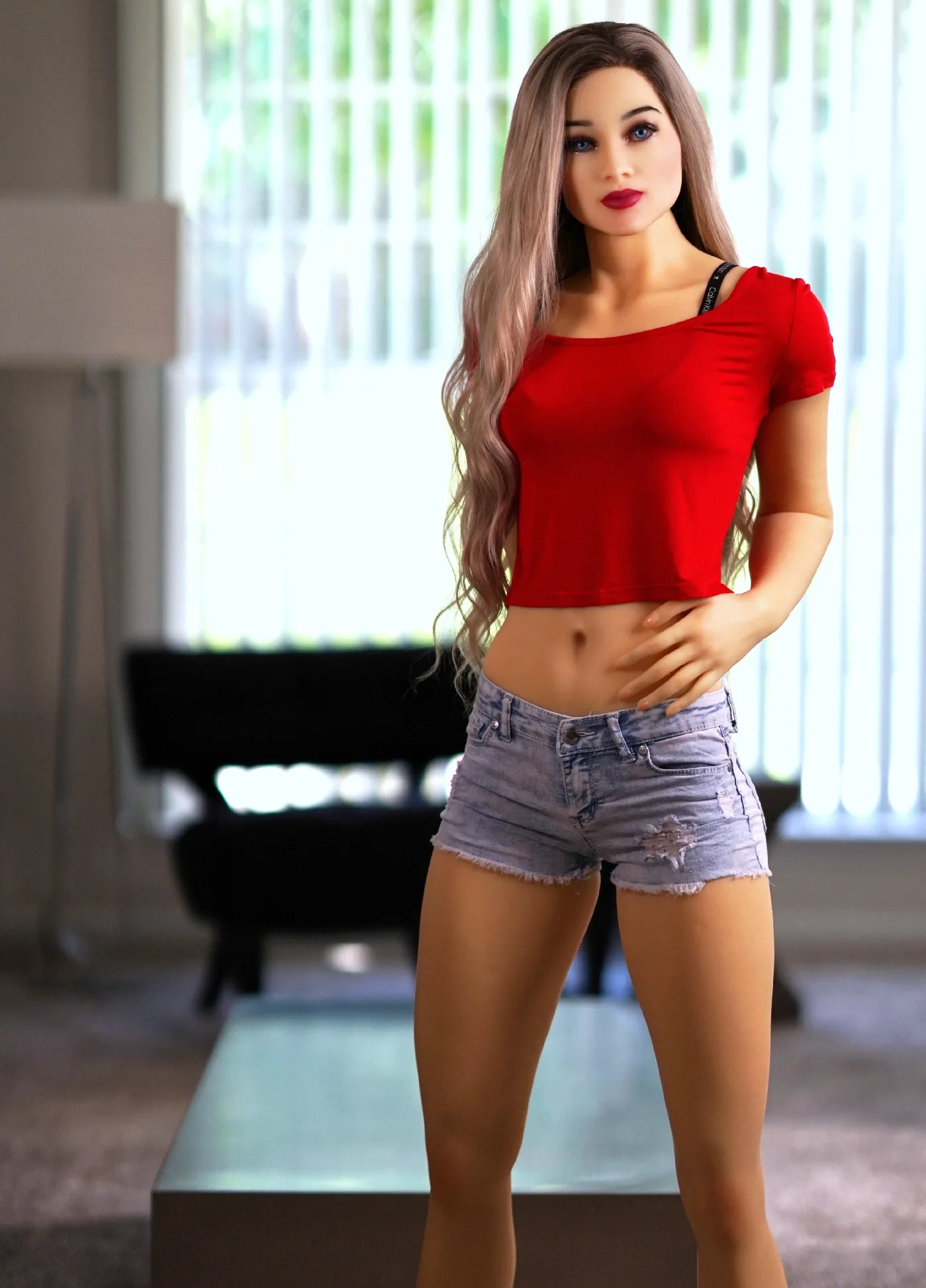 Real Sex Doll Seductive Mika 5ft 1' (156 cm)/ A-Cup - SMdoll view 2