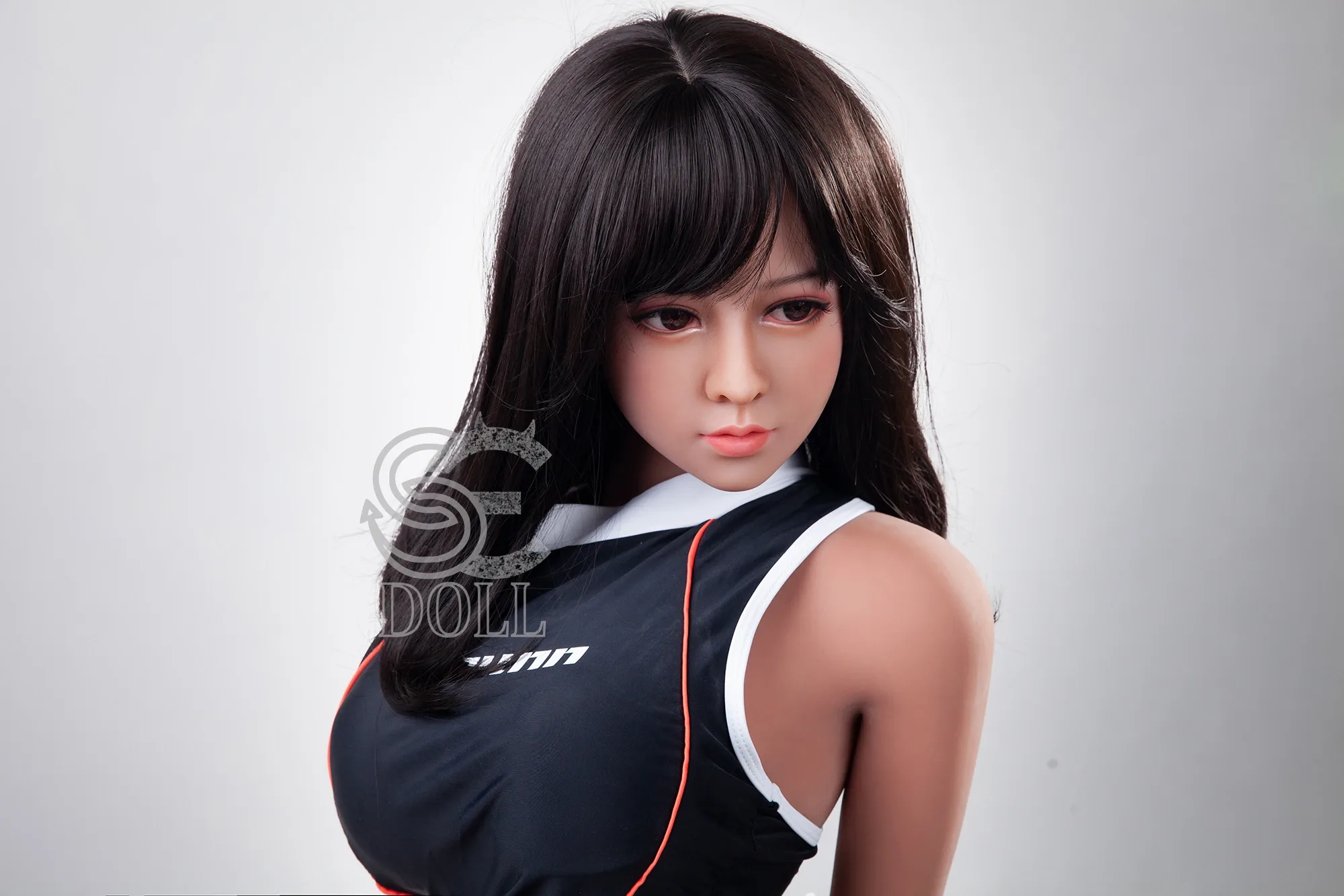 Sexy Doll Black-haired Linn 4ft 11' (150 cm)/ E-Cup - SEDOLL view 5