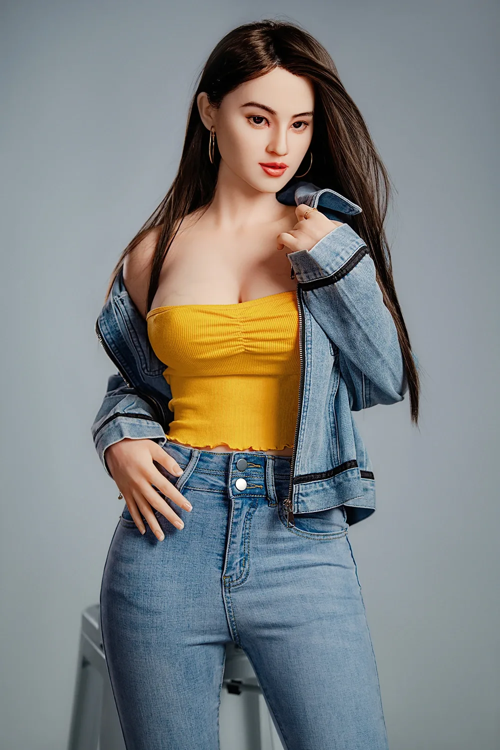 Realistic Sex Doll Brunette Joceline 5ft 5' (165 cm)/ C-Cup - HRDoll view 2