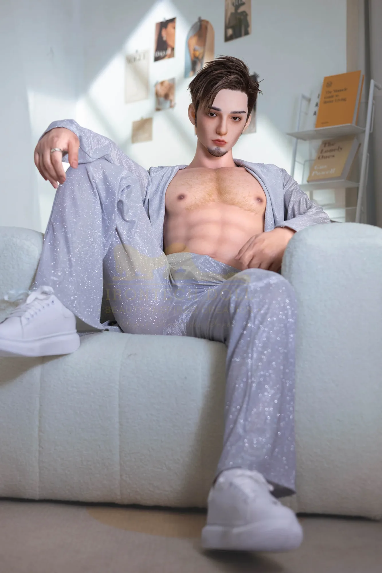 Male Sex Doll Seductive Jeremy 5ft 6' (170 cm) - Irontech Doll view 6