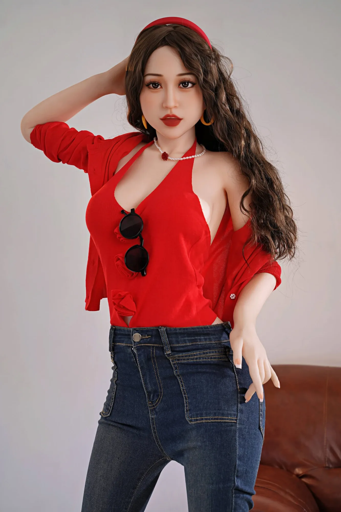 Sex Doll Brunette Piper 5ft 7' (170 cm)/ E-Cup - Dolls Castle