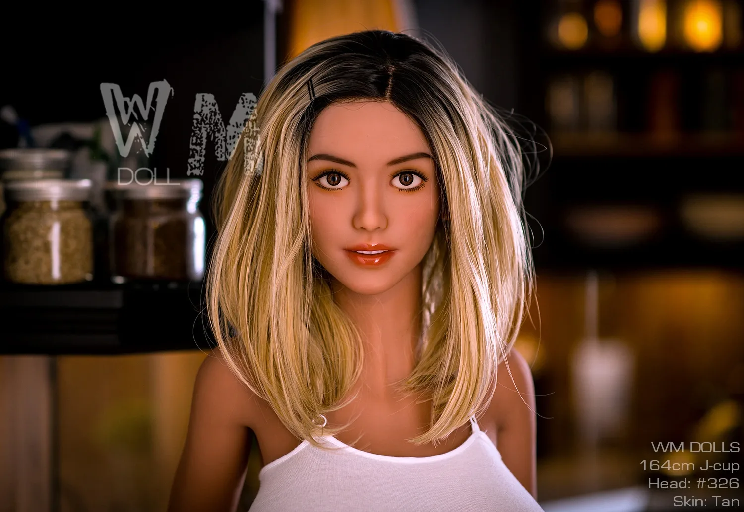 Sex Doll Blonde Alex 5ft 4' (164 cm) - STOCK/ J-Cup - WM doll view 2