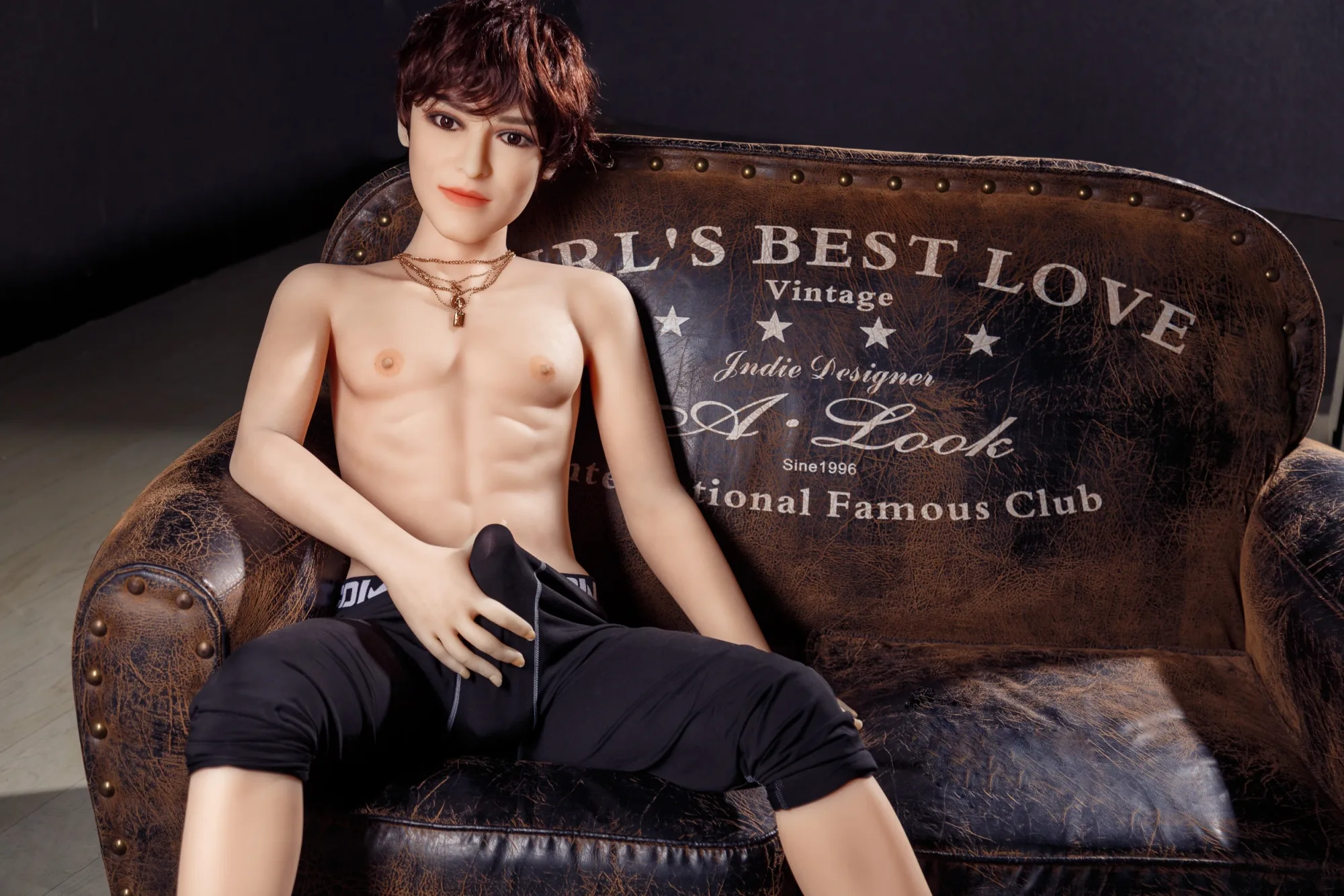 Male Sex Doll Muscular Romain 5ft 2' (160 cm) - AIBEI Doll view 4