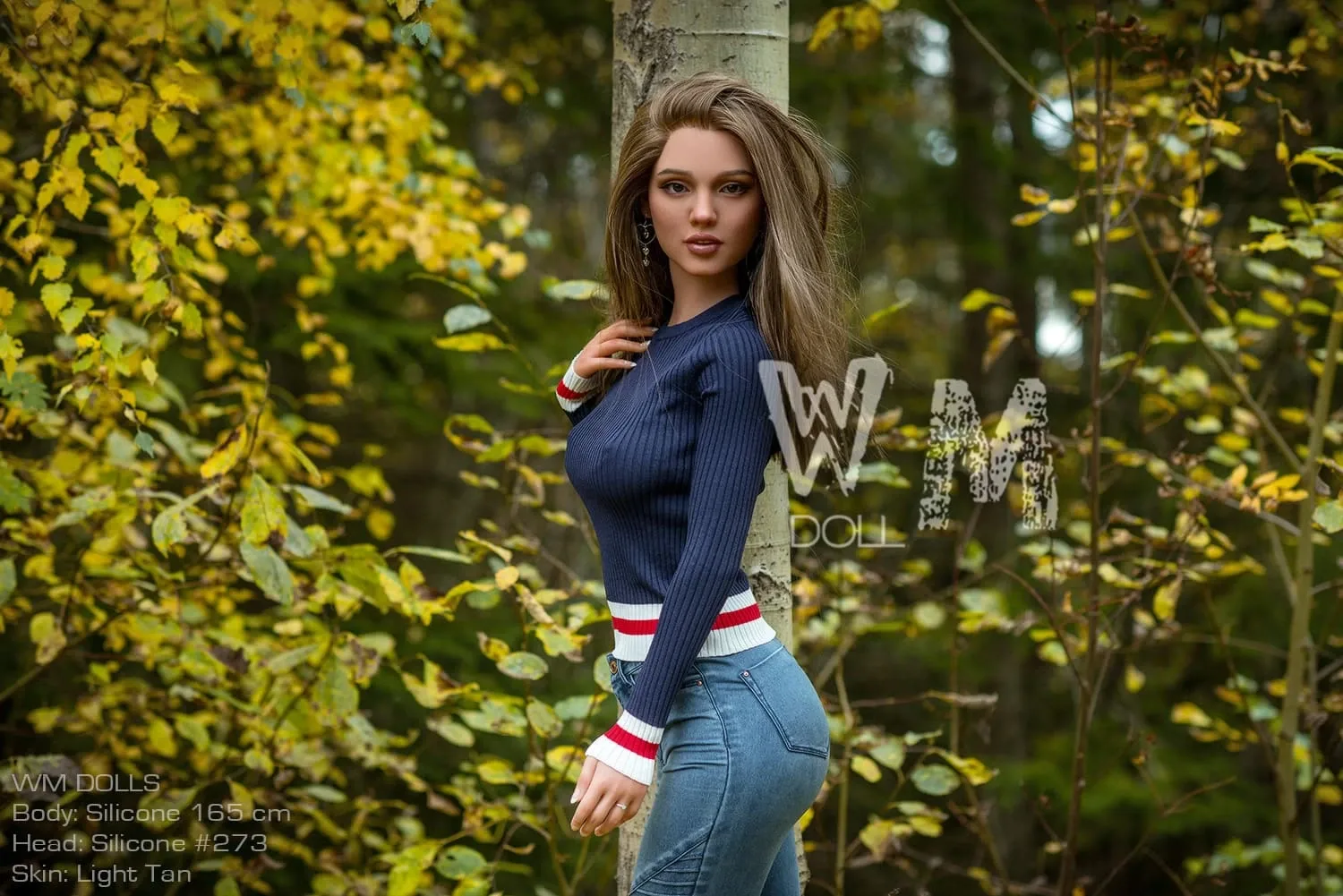 Silicone Sex Doll Seductive Enith 5ft 5' (165 cm)/ D-Cup - WM doll view 5