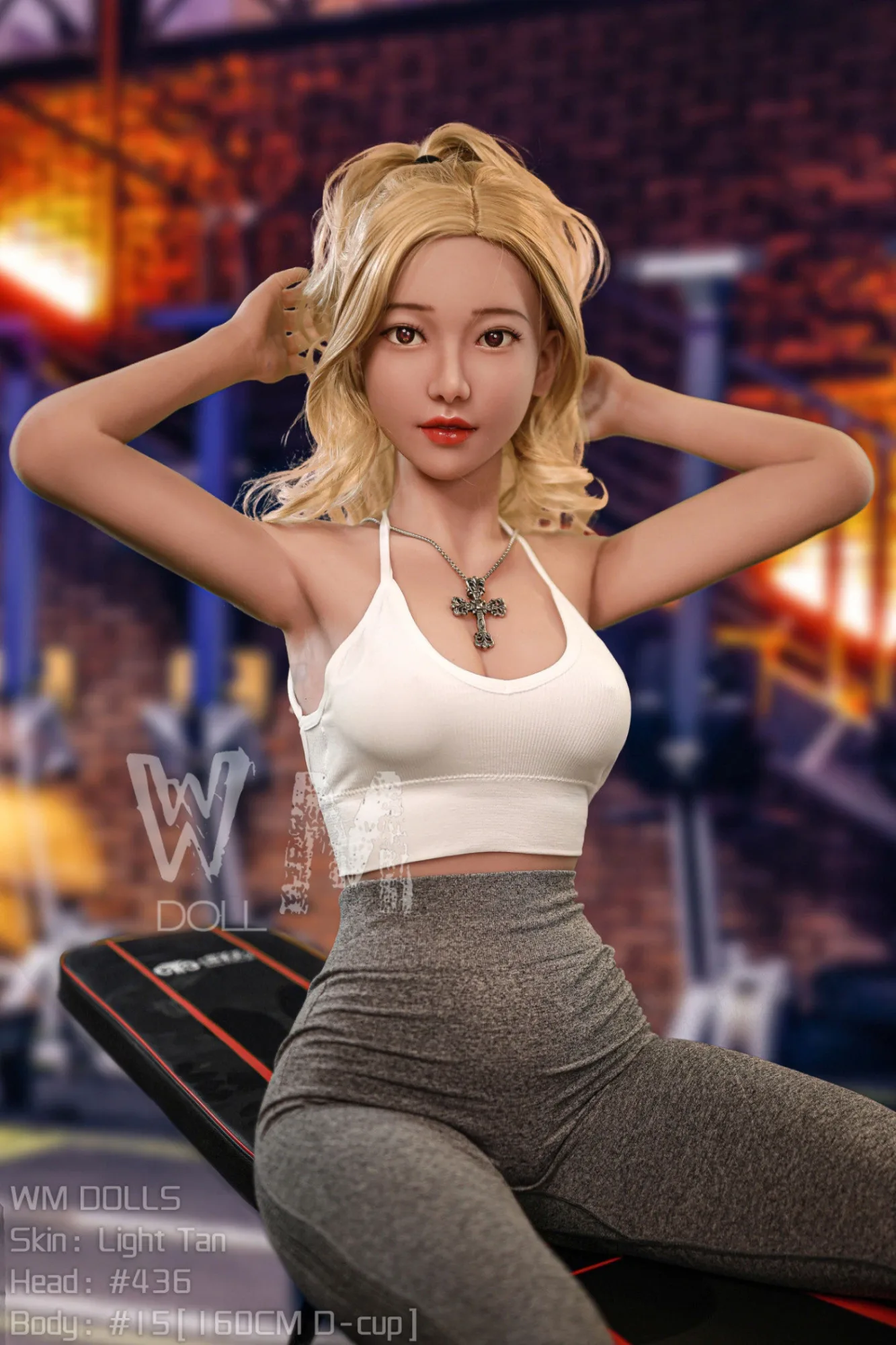 Love Doll Fitness Maud 5ft 2' (160 cm)/ D-Cup - WM doll view 6