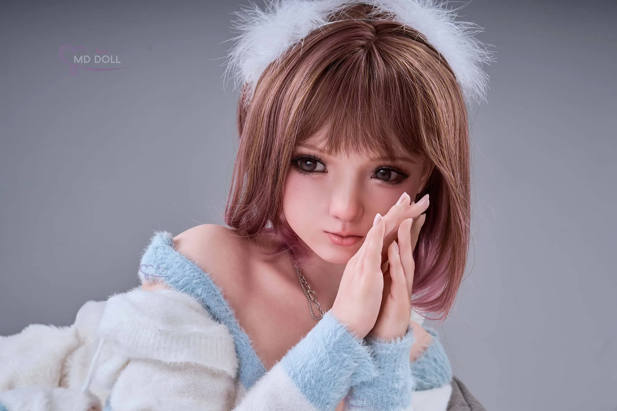 Silicone Sex Doll Asian Girl Liliane 4ft 11' (150 cm)/ E-Cup - MD DOLL view 2