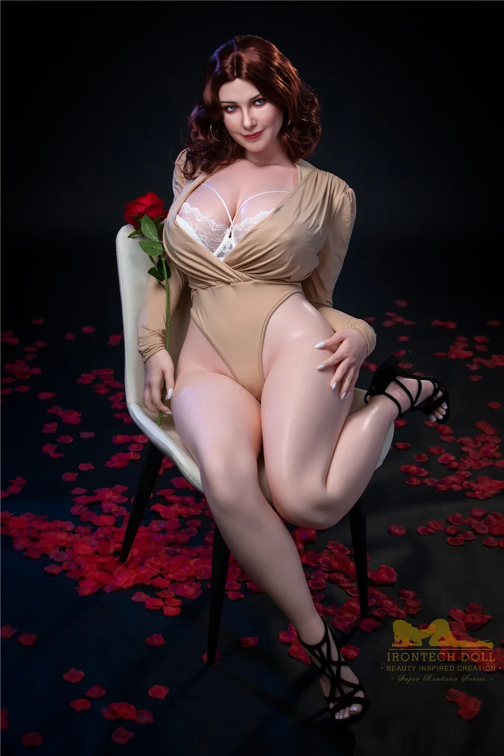 Silicone Sex Doll Seductive Rusian 5ft 2' (160 cm)/ H-Cup - Irontech Doll view 6