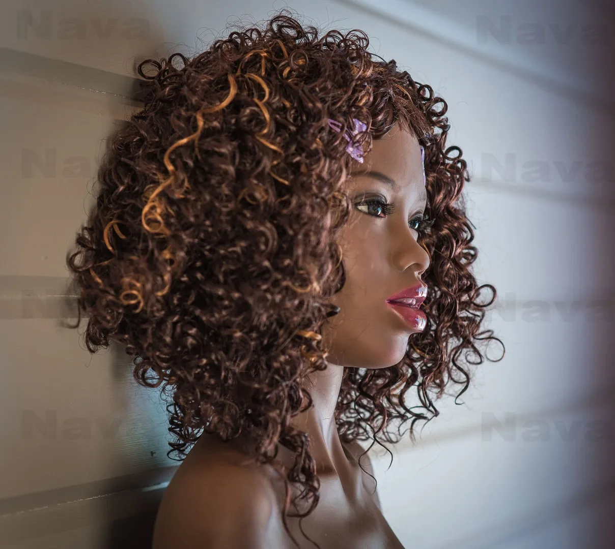Real Sex Doll Black Nava 5ft 6' (168 cm)/ A-Cup - WM doll view 3