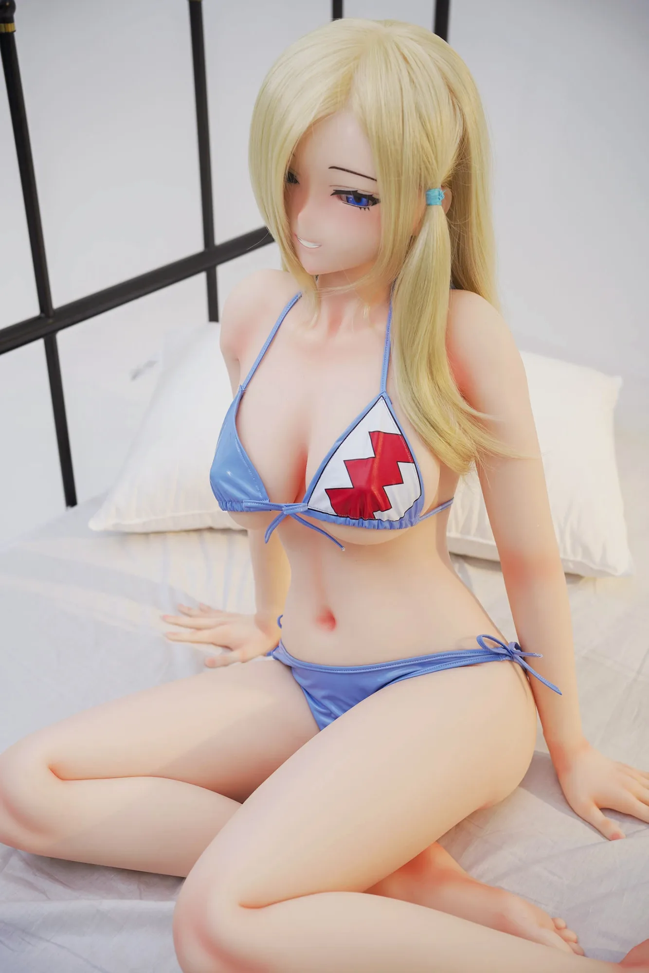 Realistic Sex Doll Blonde Fatima 4ft 10' (148 cm)/ F-Cup - Irokebijin view 3