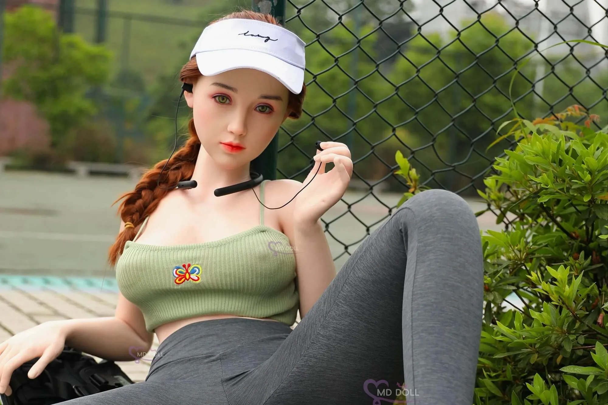 Sex Doll Fitness Anne 5ft 6' (168 cm)/ E-Cup - MD DOLL view 3
