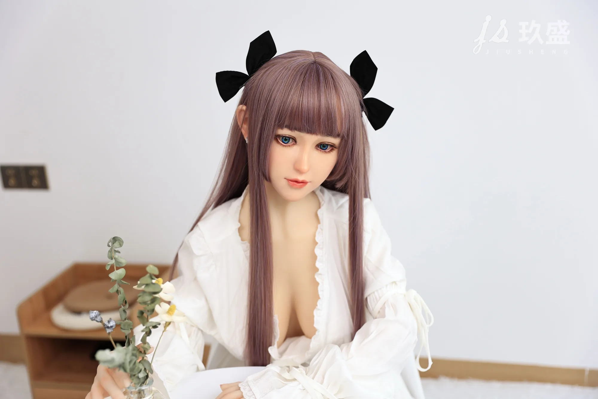 Silicone Sex Doll Tender Collien 4ft 11' (150 cm)/ D-Cup - Jiusheng Doll view 2