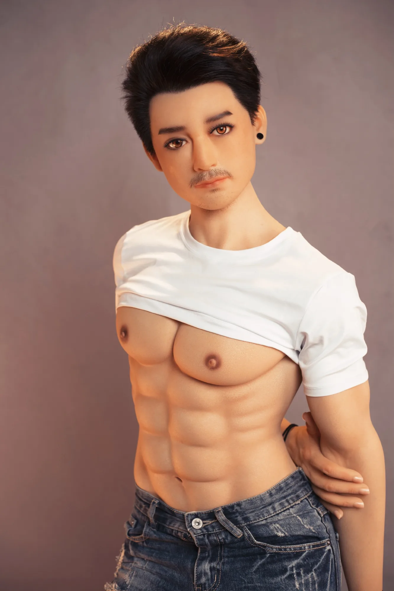 Male Sex Doll Brunet Matt 5ft 2' (160 cm) - AF Doll view 1
