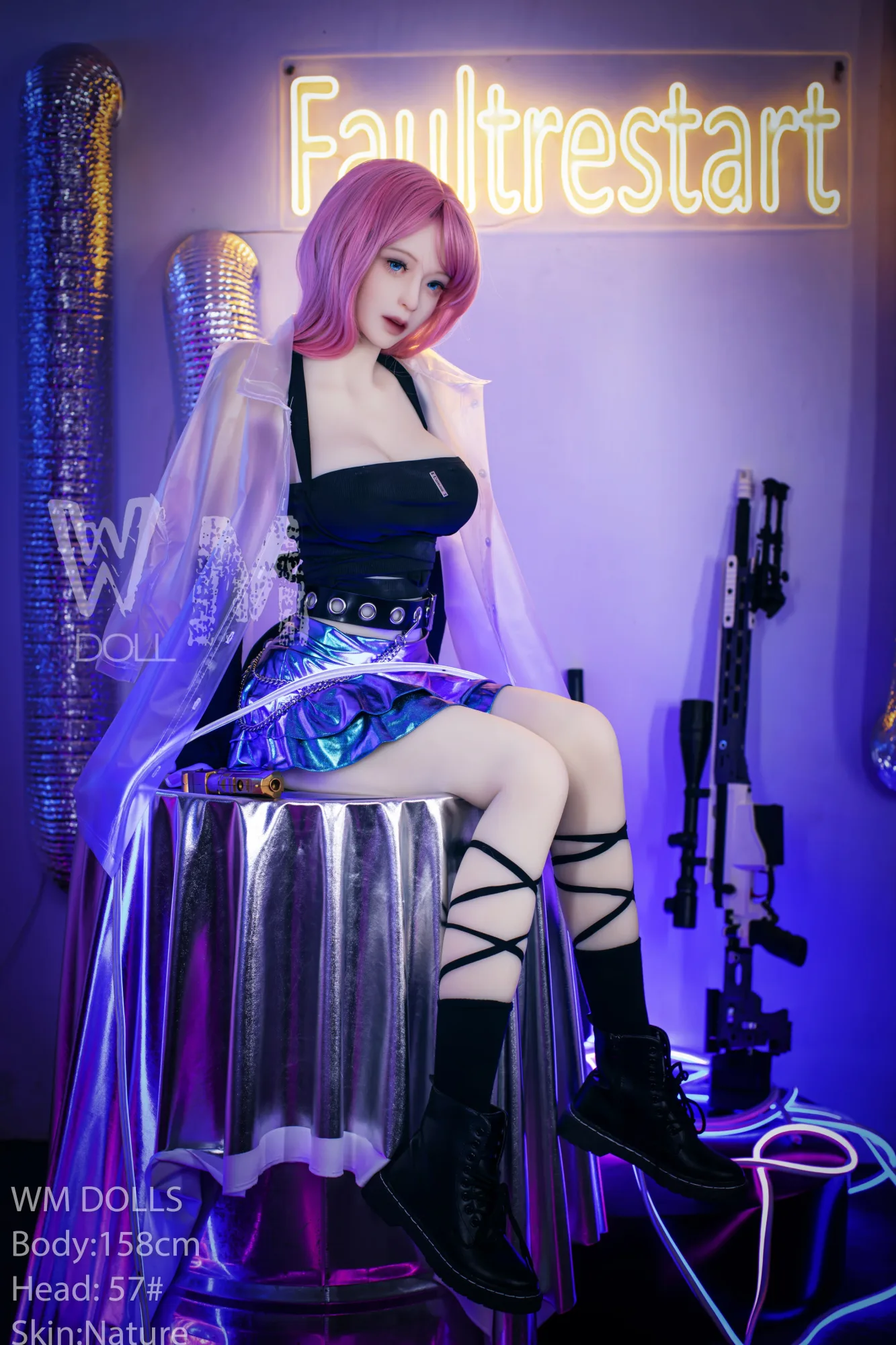 Real Sex Doll Asian Girl Kai 5ft 2' (158 cm)/ C-Cup - WM doll view 4