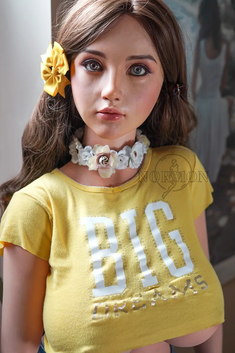Silicone Sex Doll Cute Eloise 5ft 4' (162 cm)/ I-Cup - NORMON Doll view 5